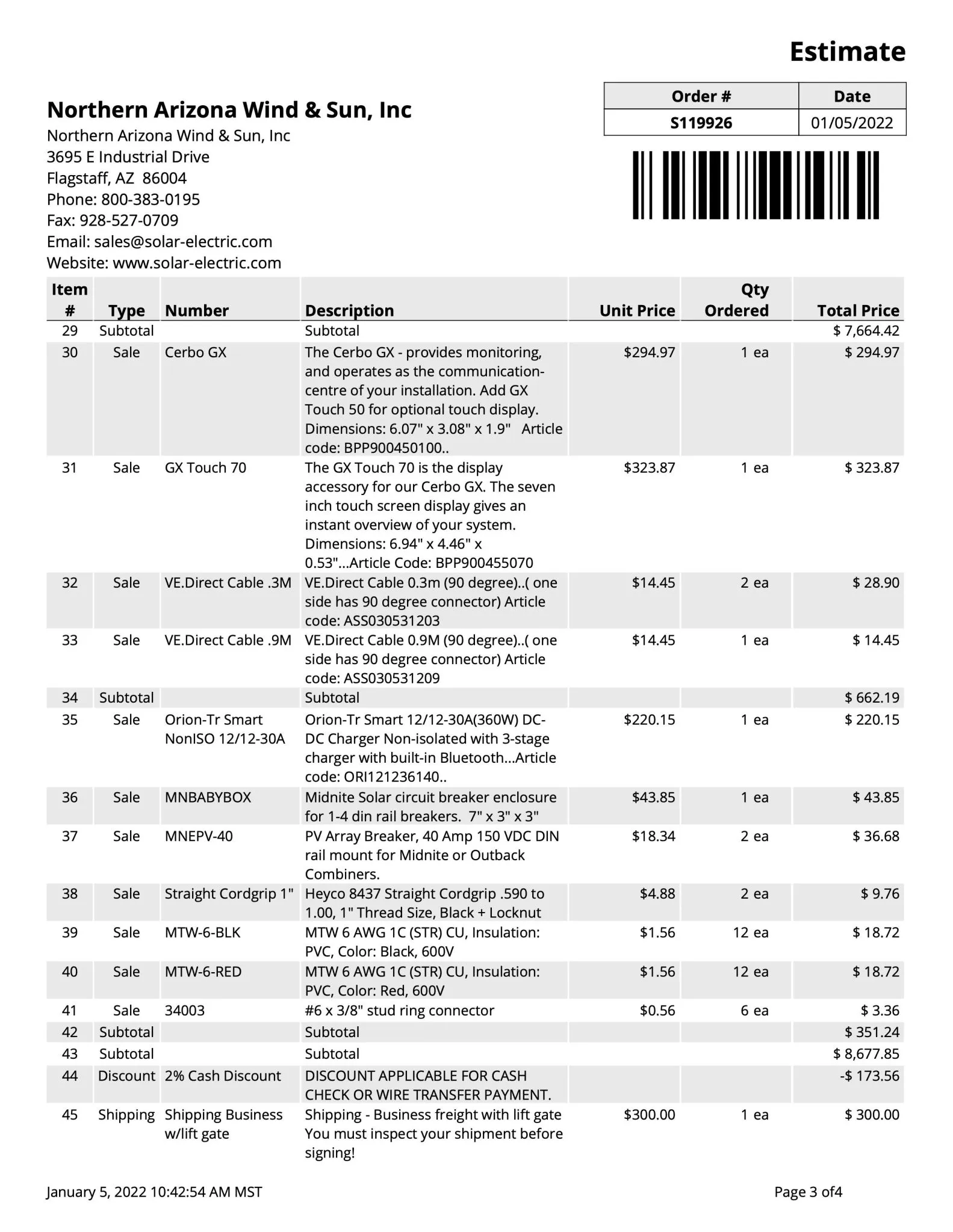 Sold: 2021 Mercedes-Benz Sprinter 2500 4×4