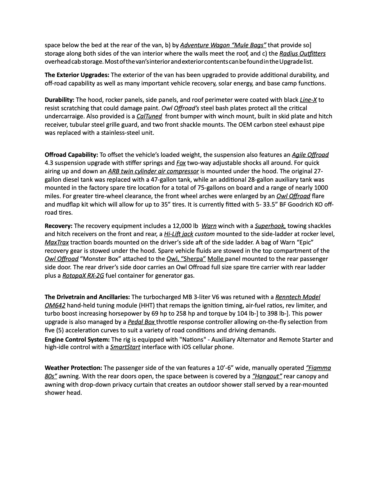 Sold: 2021 Mercedes-Benz Sprinter 2500 4×4