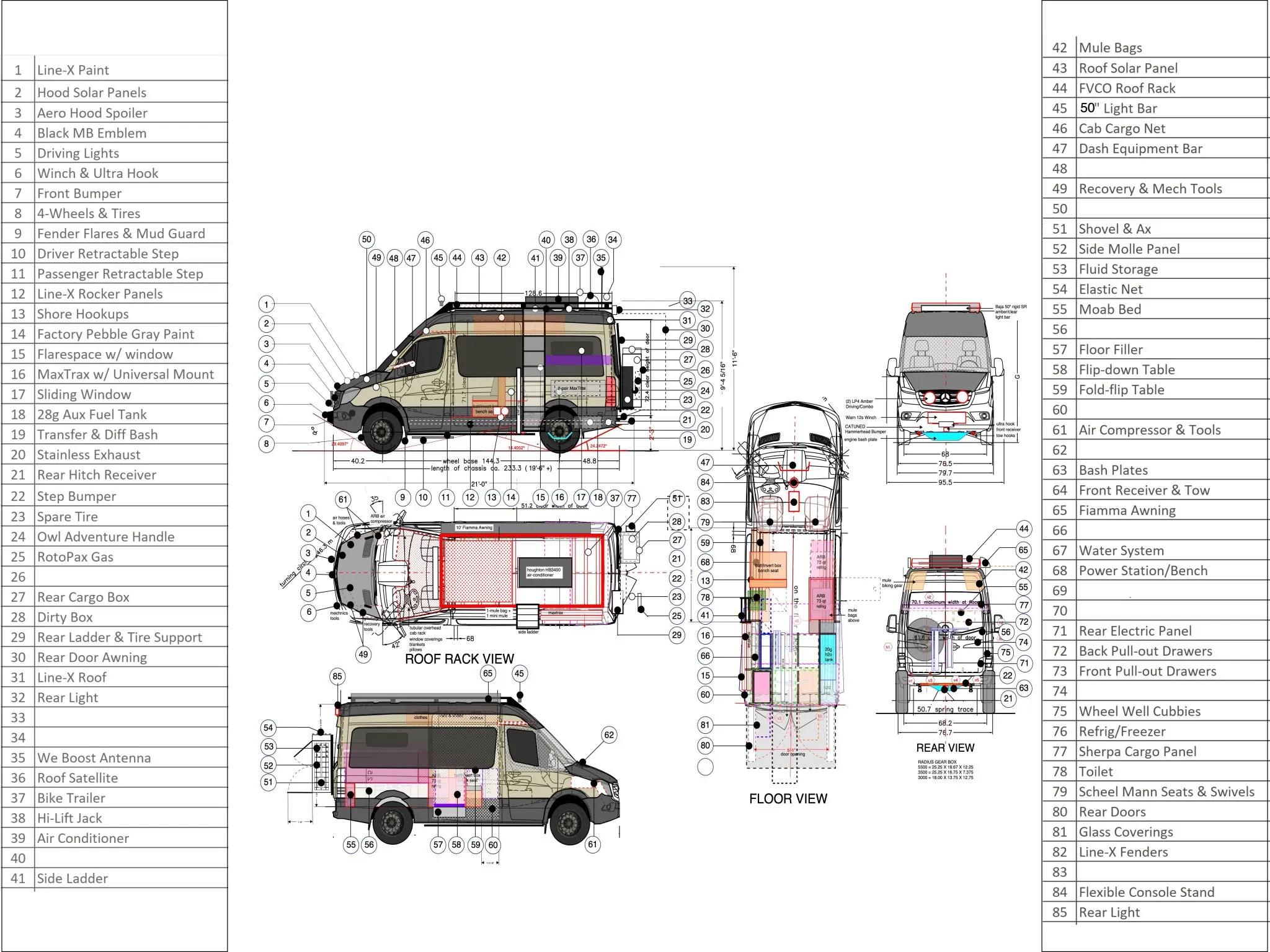 Sold: 2021 Mercedes-Benz Sprinter 2500 4×4 - 4