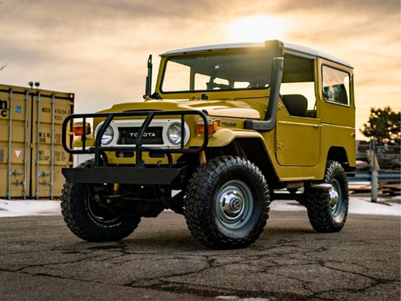 Sold: 1974 Toyota Land Cruiser FJ40 4×4-1