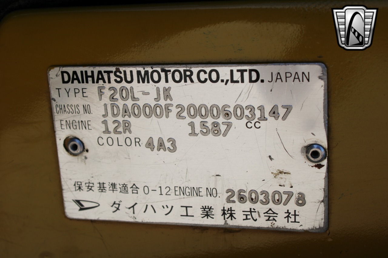 1982 Daihatsu Taft F20 4x4