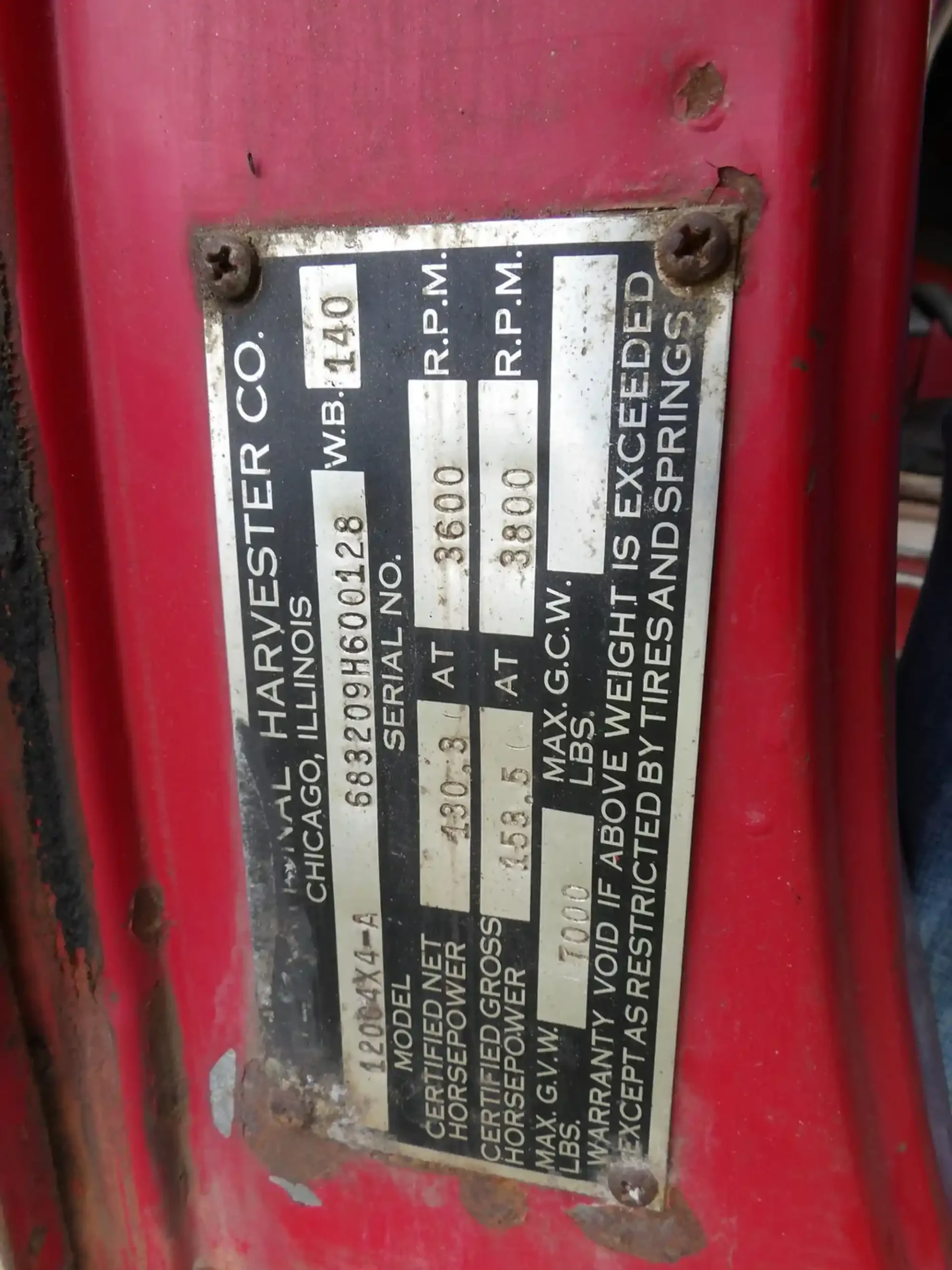 1966 International Harvester 1200 Travelette 4×4 - 2