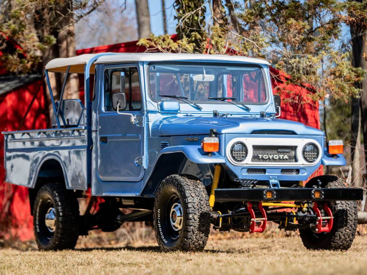 Sold: 1977 Toyota HJ45 Land Cruiser Pickup 4×4-1