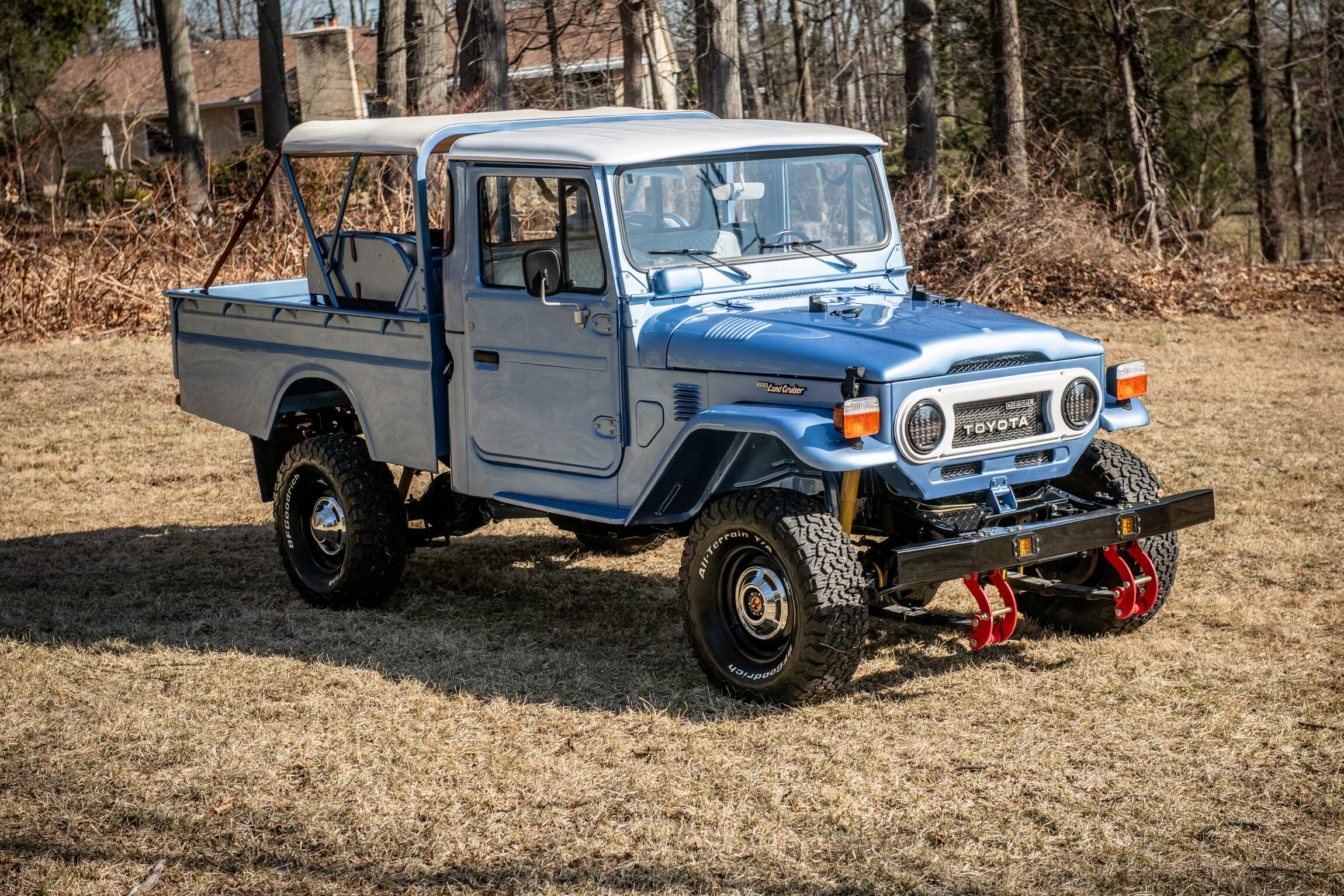 Sold: 1977 Toyota HJ45 Land Cruiser Pickup 4×4