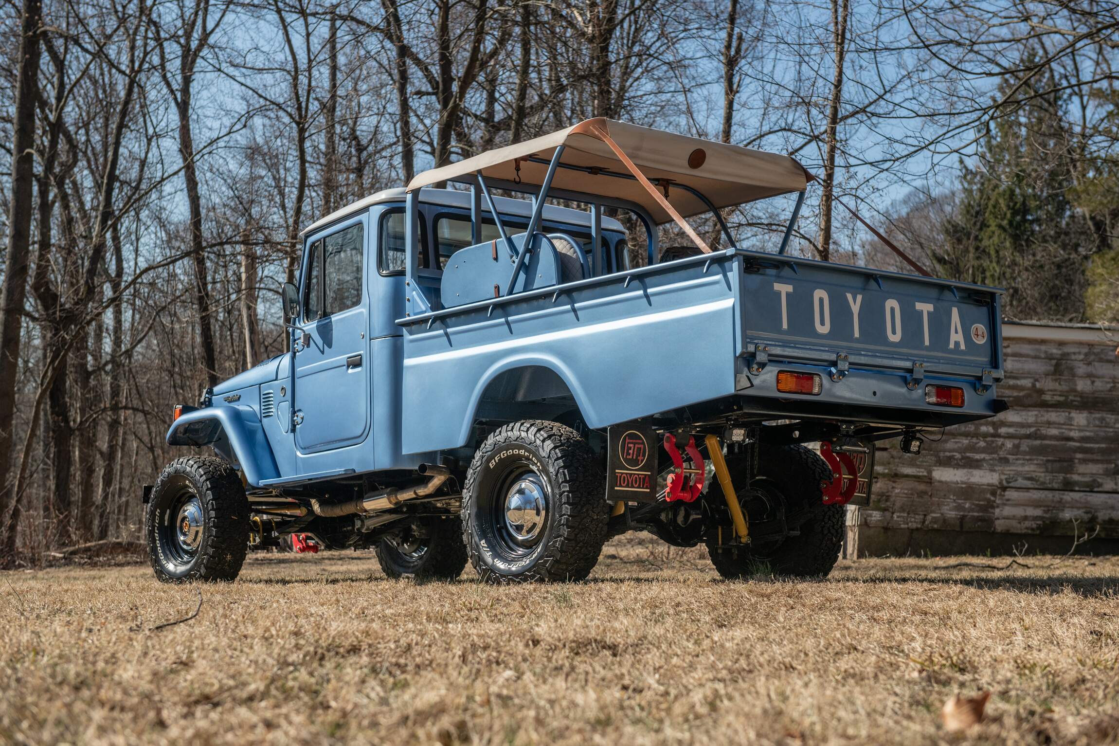 Sold: 1977 Toyota HJ45 Land Cruiser Pickup 4×4