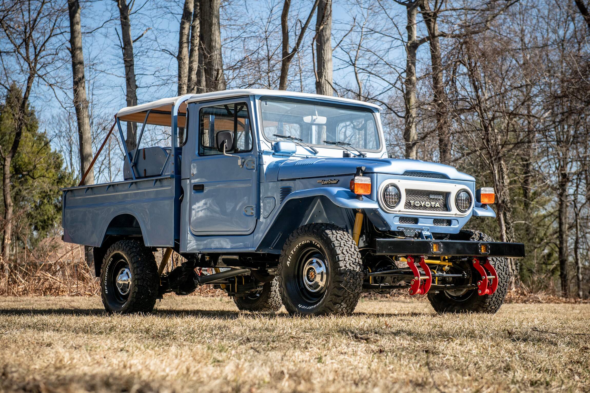 Sold: 1977 Toyota HJ45 Land Cruiser Pickup 4×4