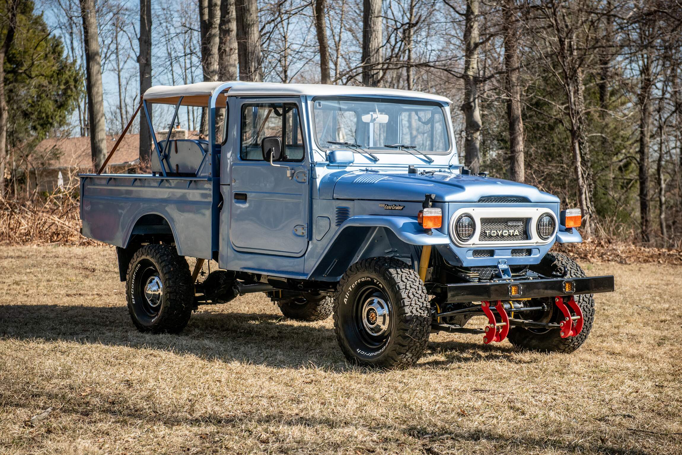 Sold: 1977 Toyota HJ45 Land Cruiser Pickup 4×4