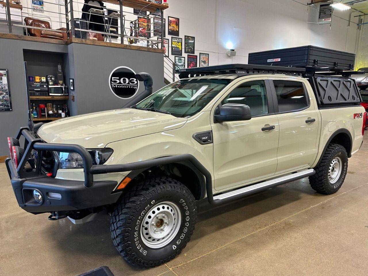 Sold: Upfitted 2022 Ford Ranger XLT FX4 Sand Edition-1