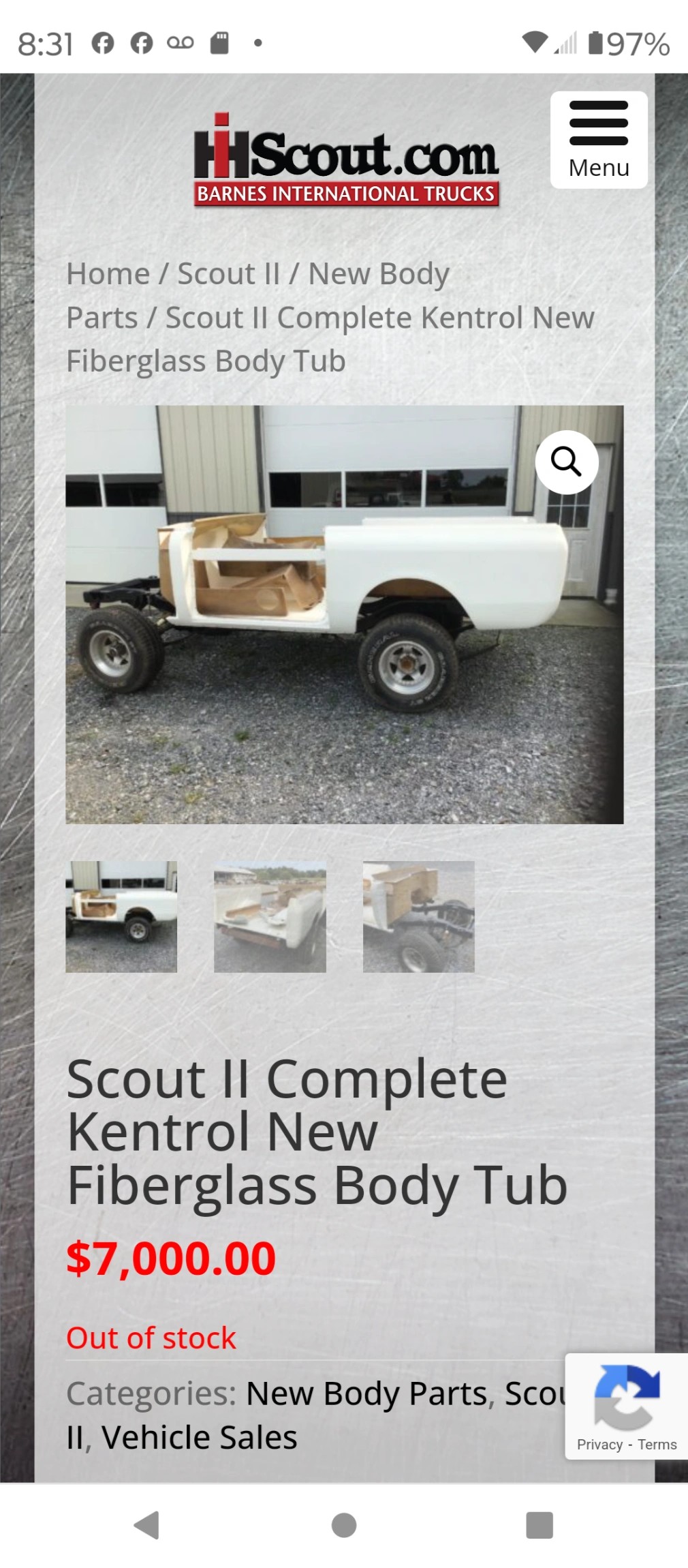Sold: 1977 International Harvester Super Scout II - 2