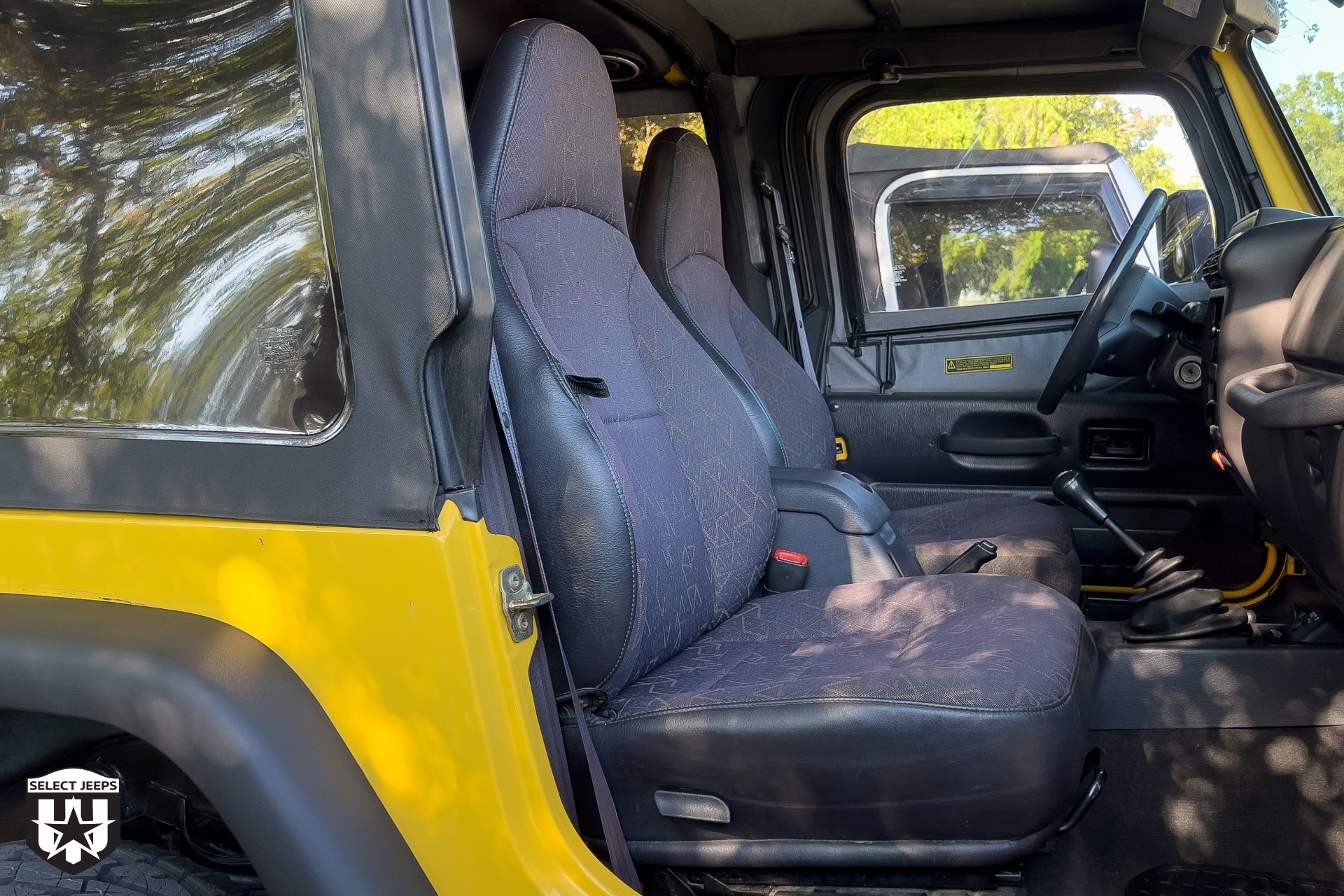 Solar Yellow 2002 Jeep Wrangler Sport