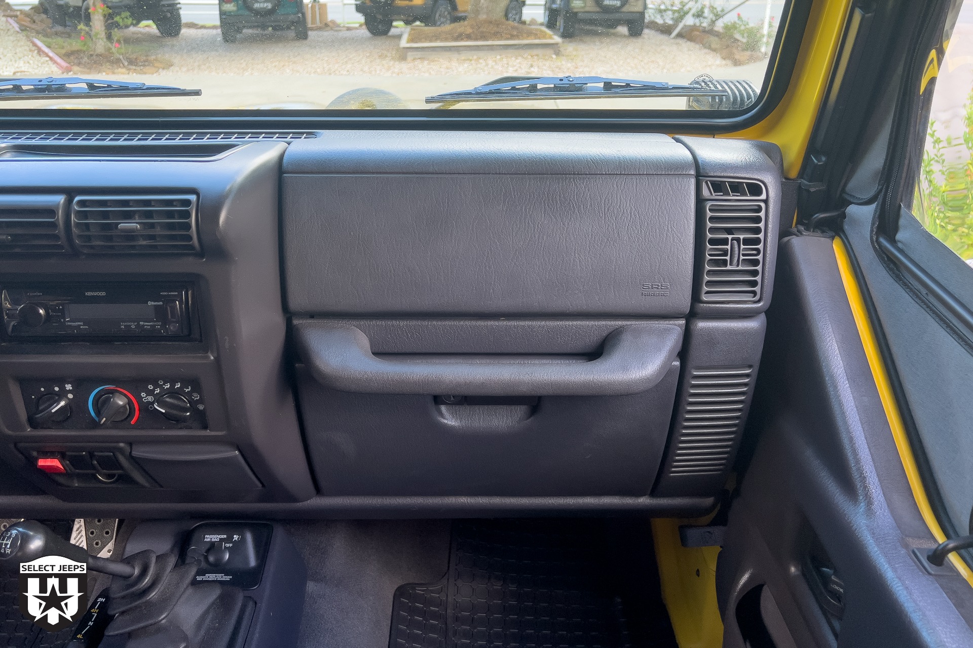 Solar Yellow 2002 Jeep Wrangler Sport