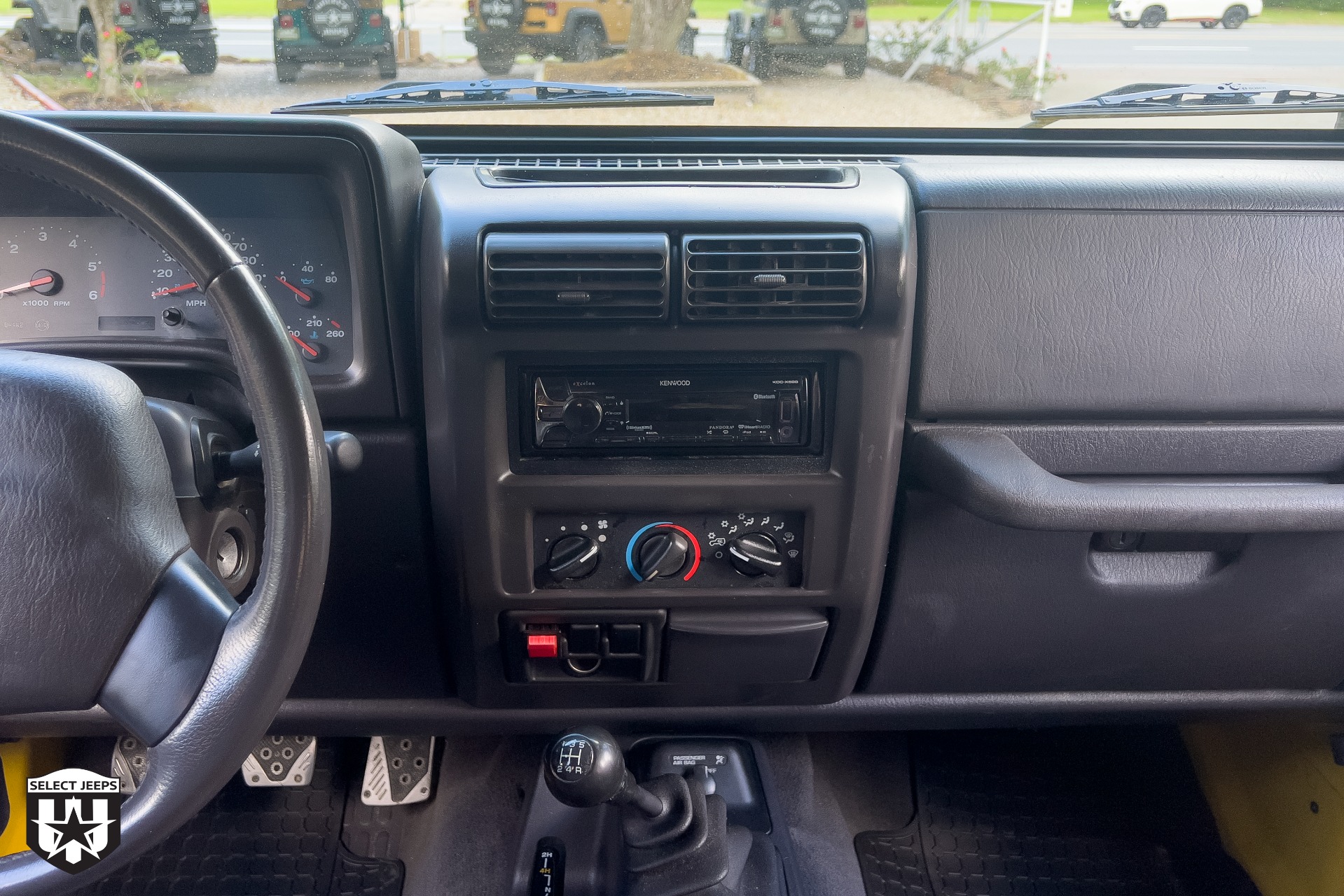 Solar Yellow 2002 Jeep Wrangler Sport