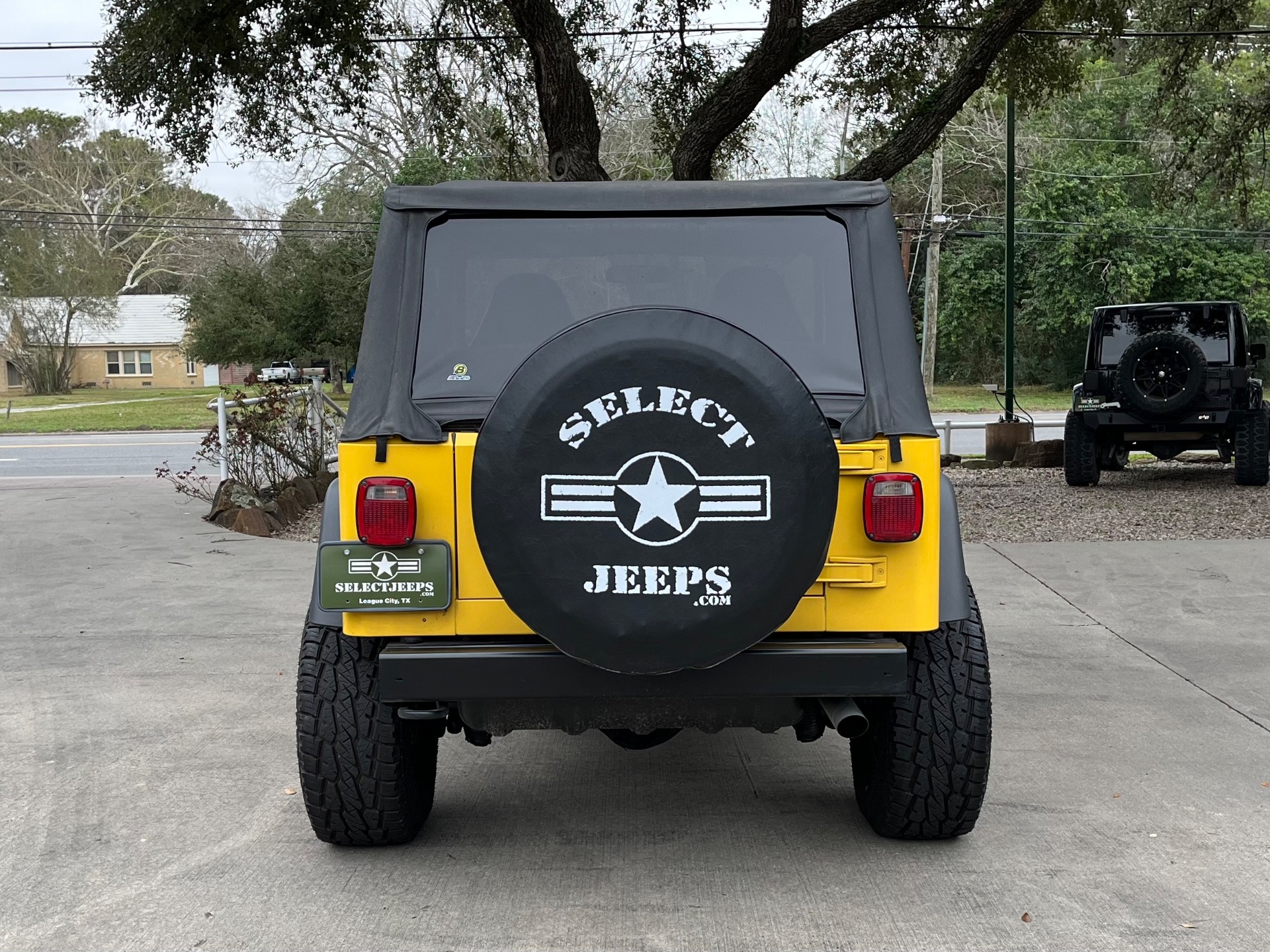 Solar Yellow 2002 Jeep Wrangler Sport