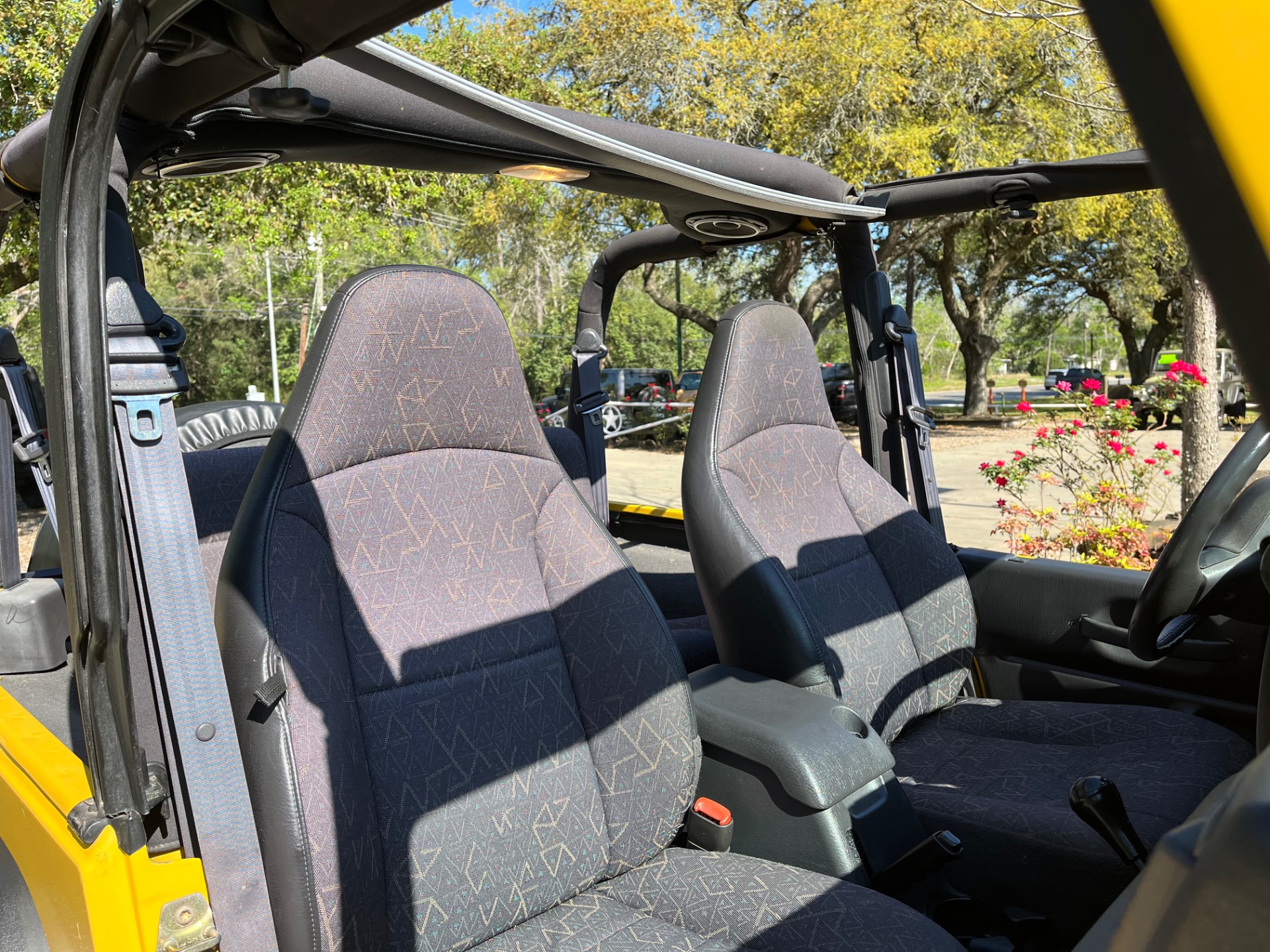 Solar Yellow 2002 Jeep Wrangler Sport - 3