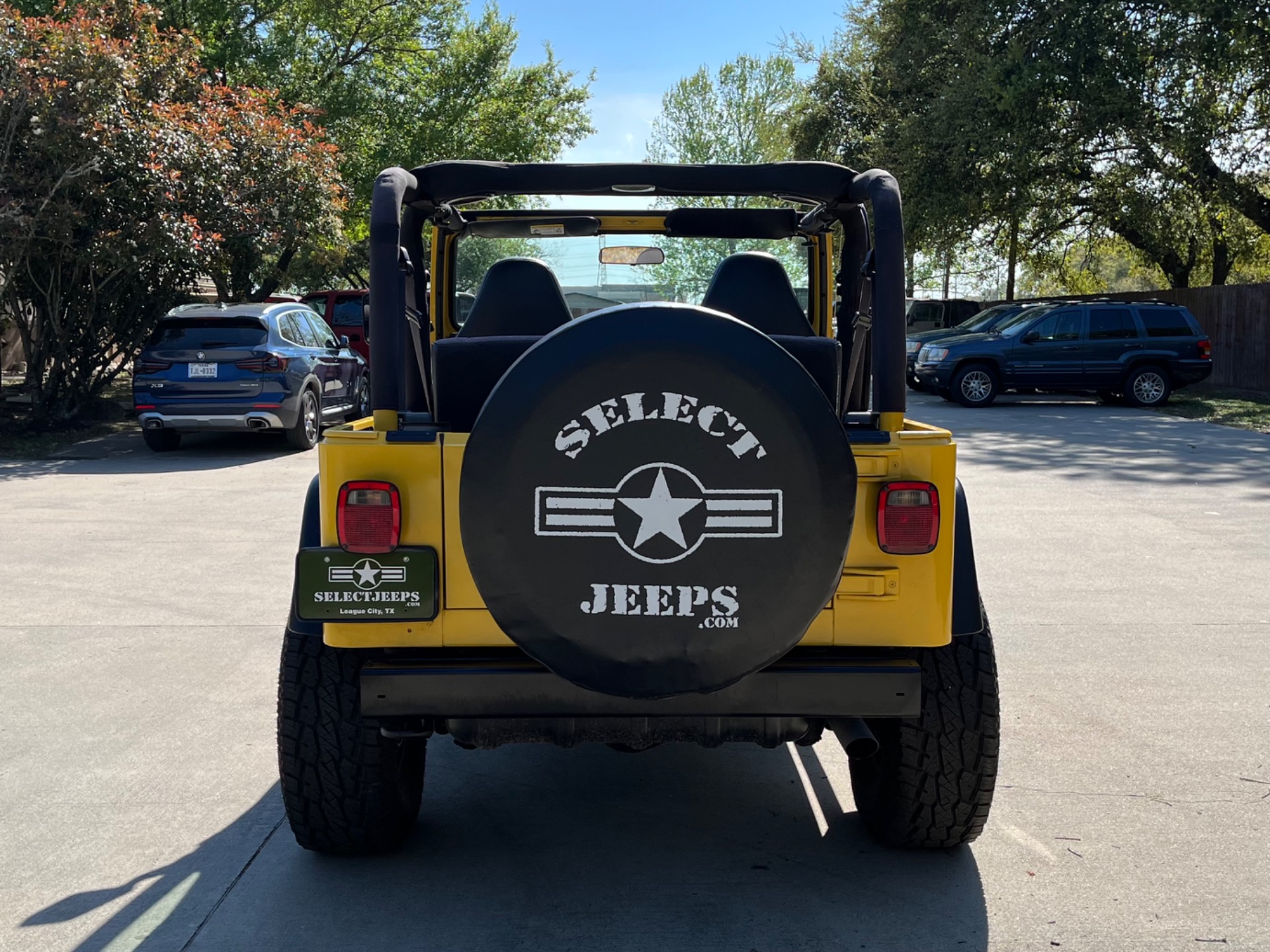 Solar Yellow 2002 Jeep Wrangler Sport