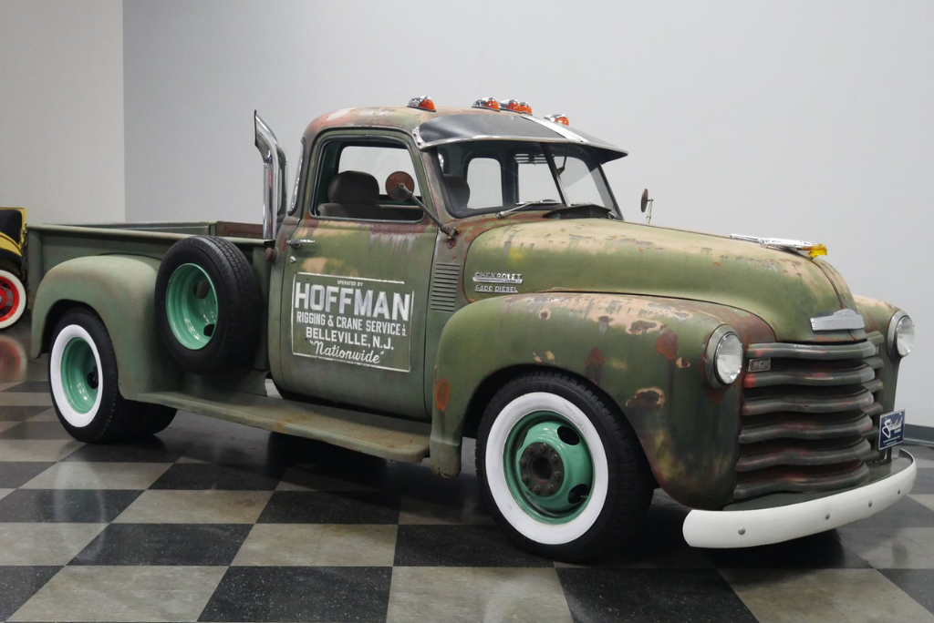 Sold: 1949 Chevrolet 3100 Turbo Diesel