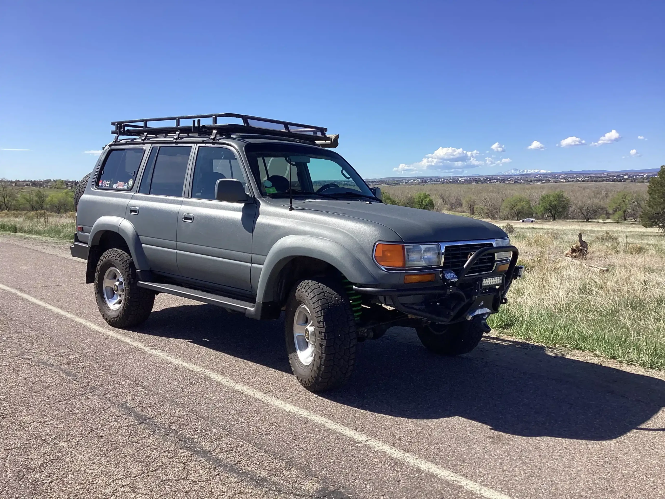 Sold: Modified 1995 Toyota Land Cruiser