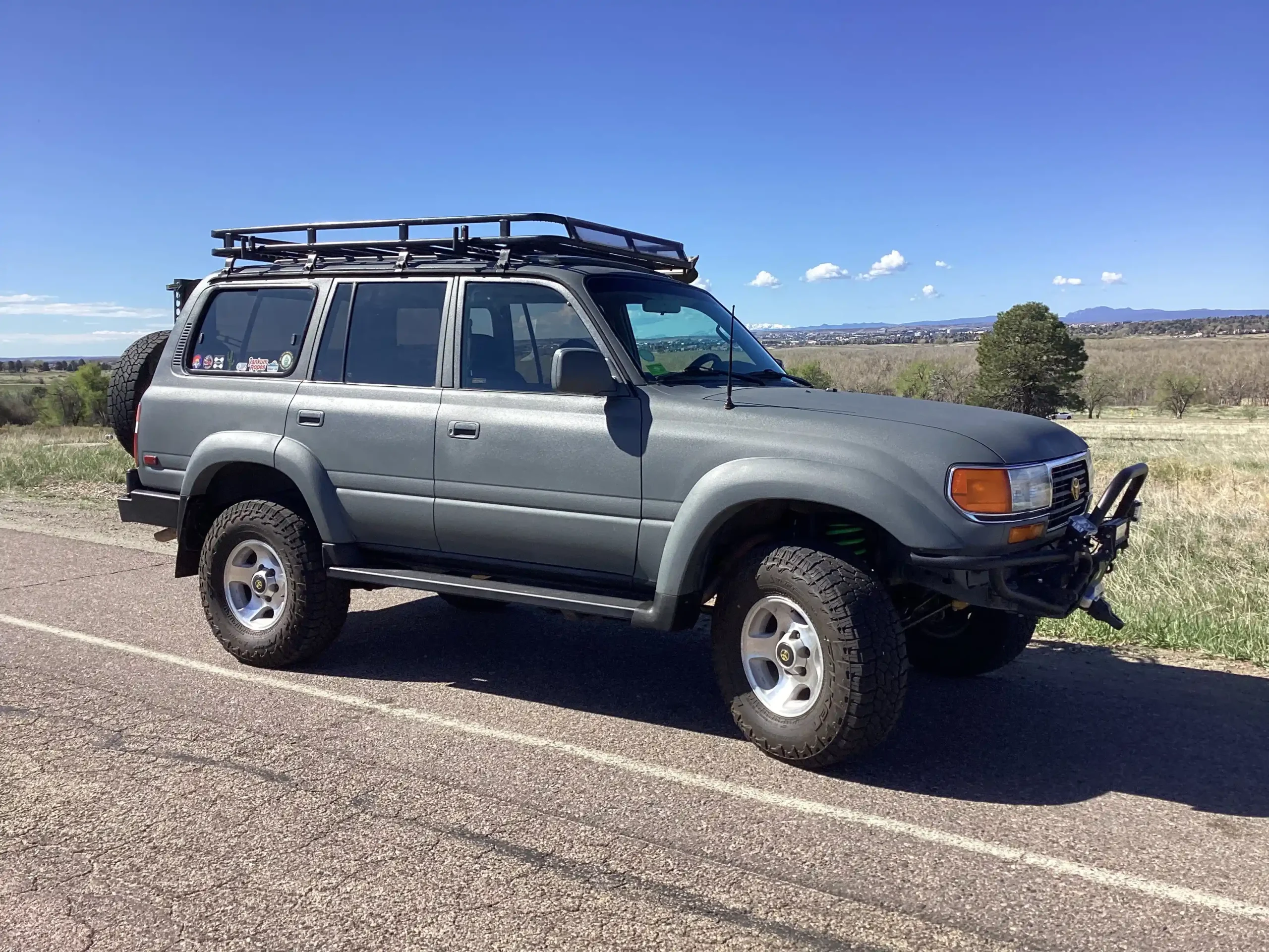 Sold: Modified 1995 Toyota Land Cruiser