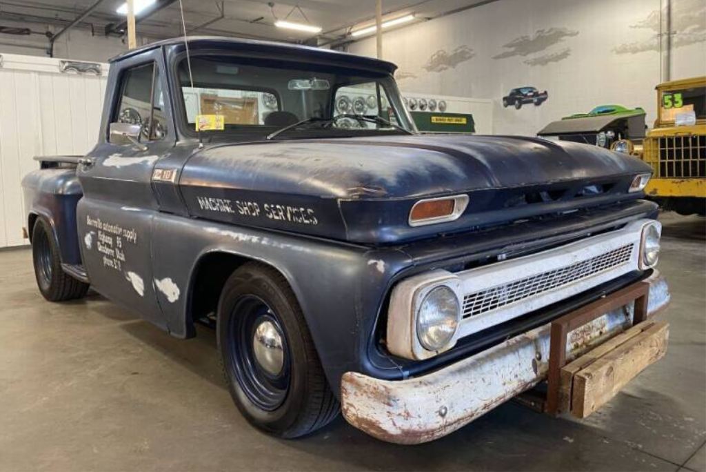 Sold: 1964 Chevrolet C10 Stepside Pickup-1