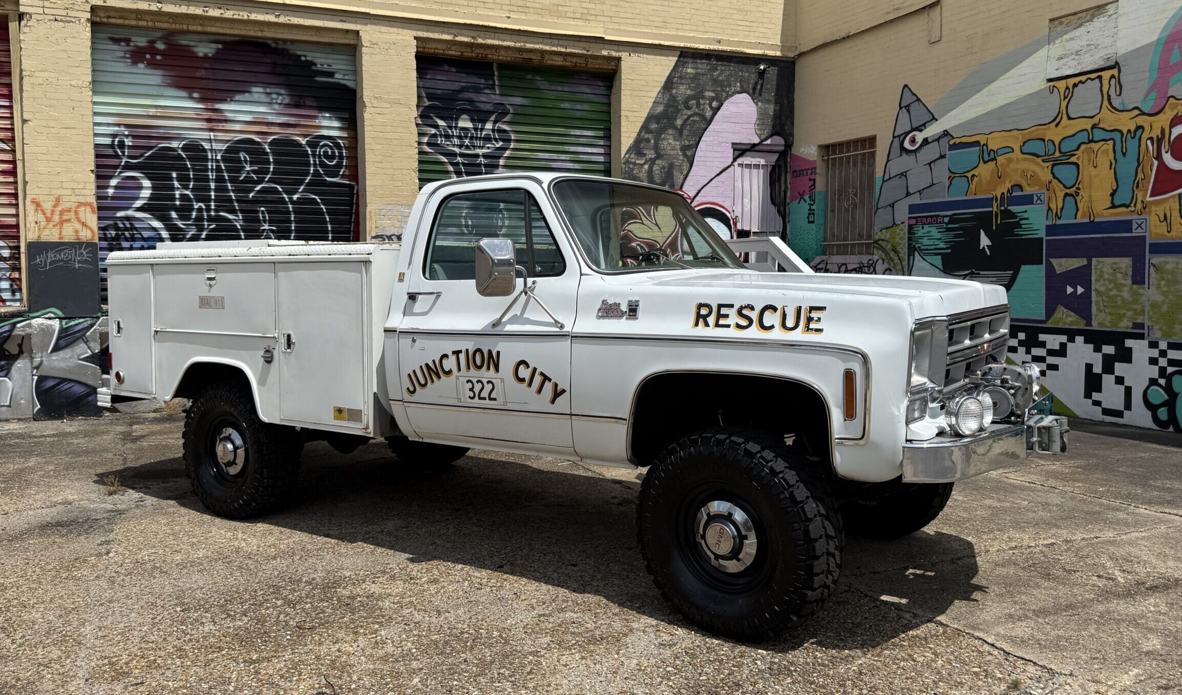 1975 GMC K25 Fire Service Truck - 3