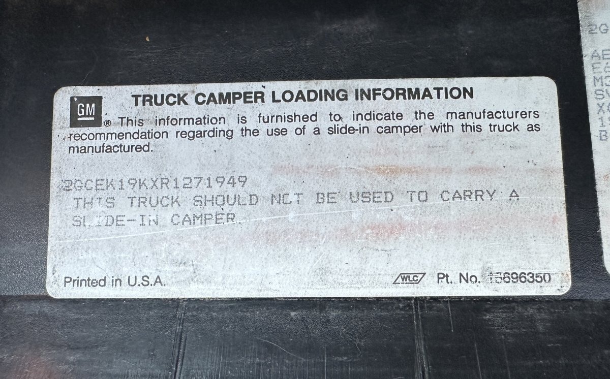 1994 Chevrolet K-1500 Extended Cab Z71 - 4