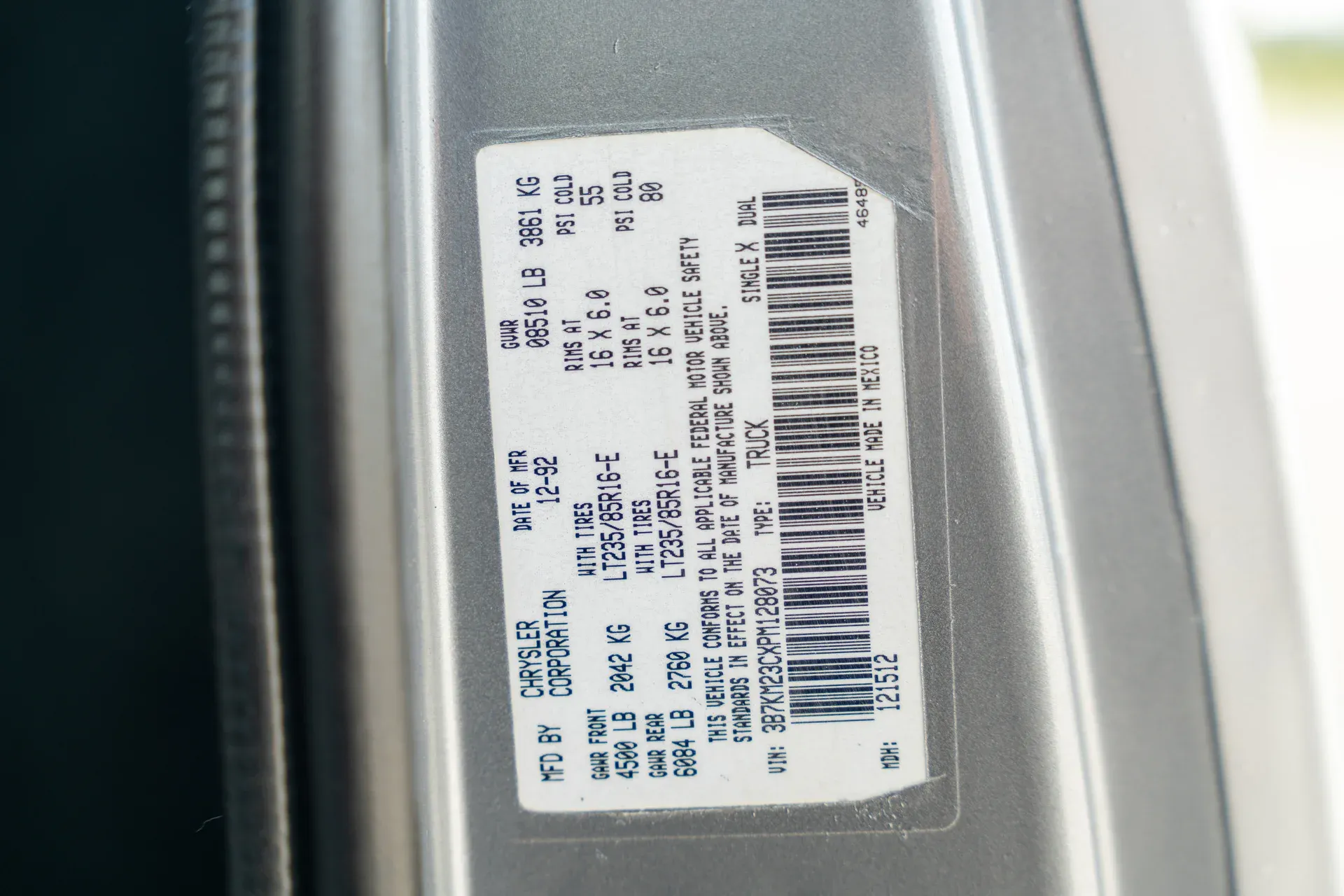 1993 Dodge Ram W250