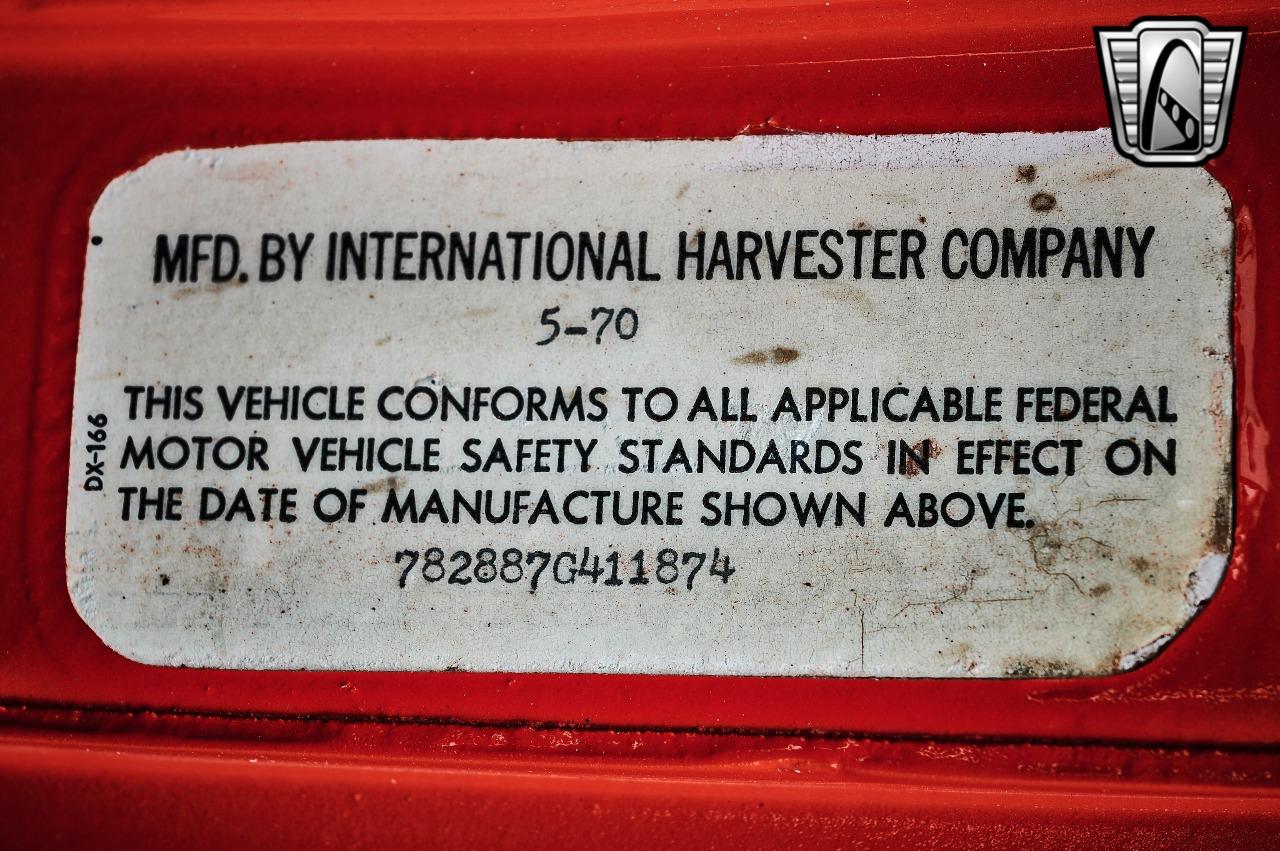 1970 International Harvester Scout SR-2