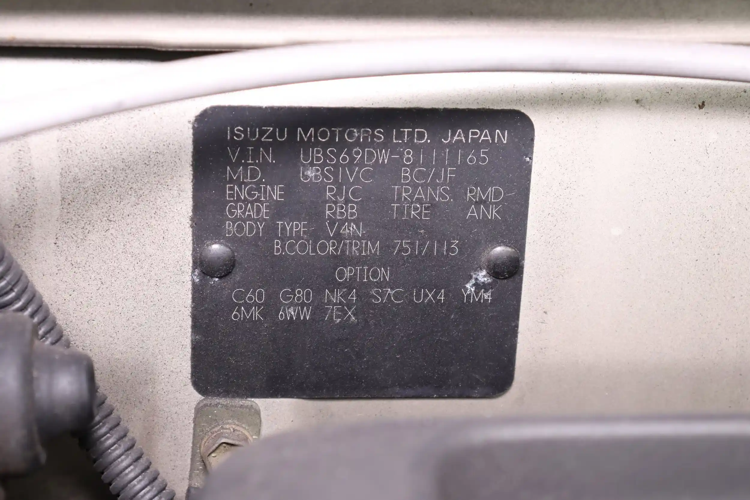 1996 Isuzu Bighorn Plaisir Short