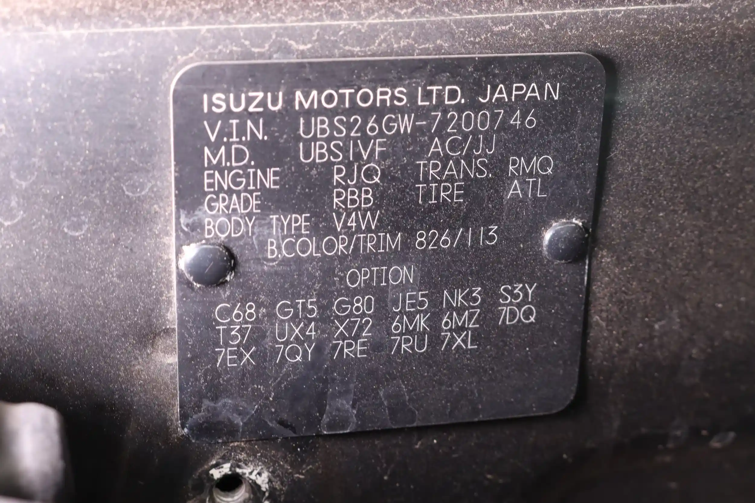 1999 Isuzu Bighorn