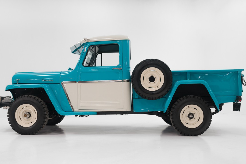 Sold: 1960 Willys Jeep Truck Restoration-1