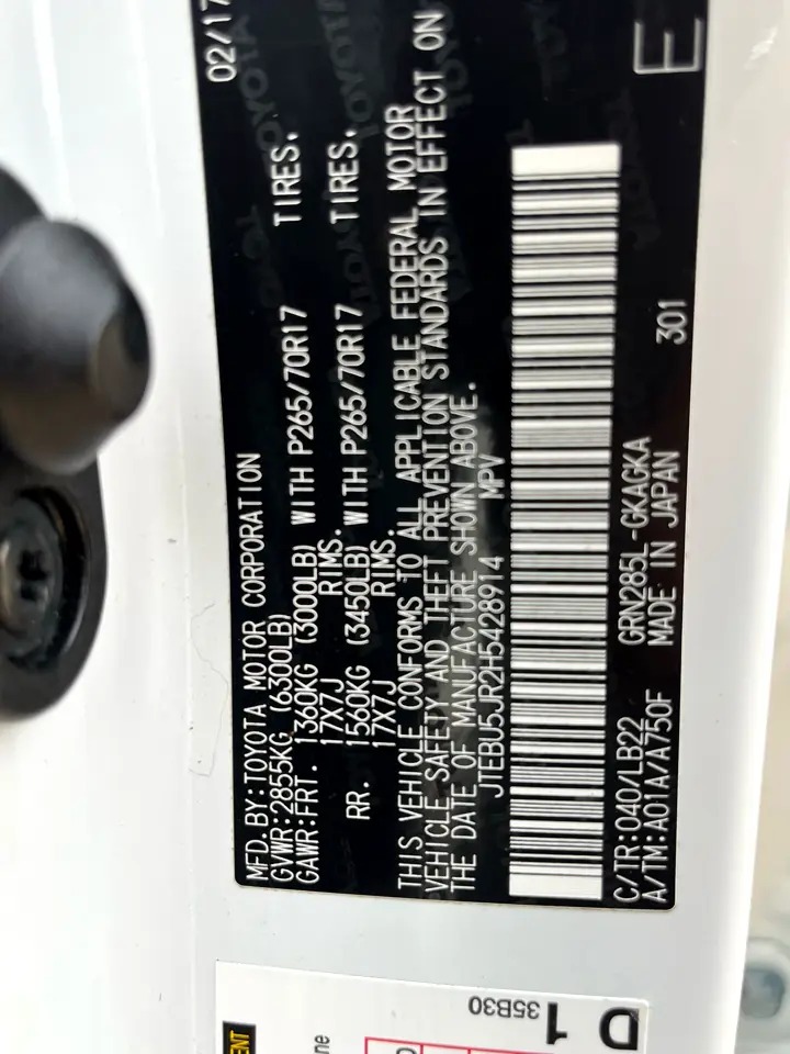 2017 Toyota 4Runner TRD Off-Road Premium