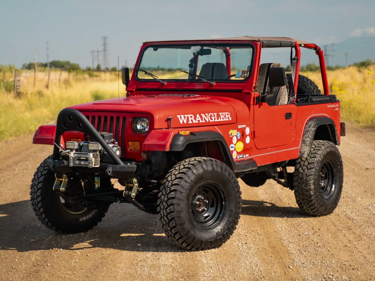 5.3L V8-Powered 1993 Jeep Wrangler S-1