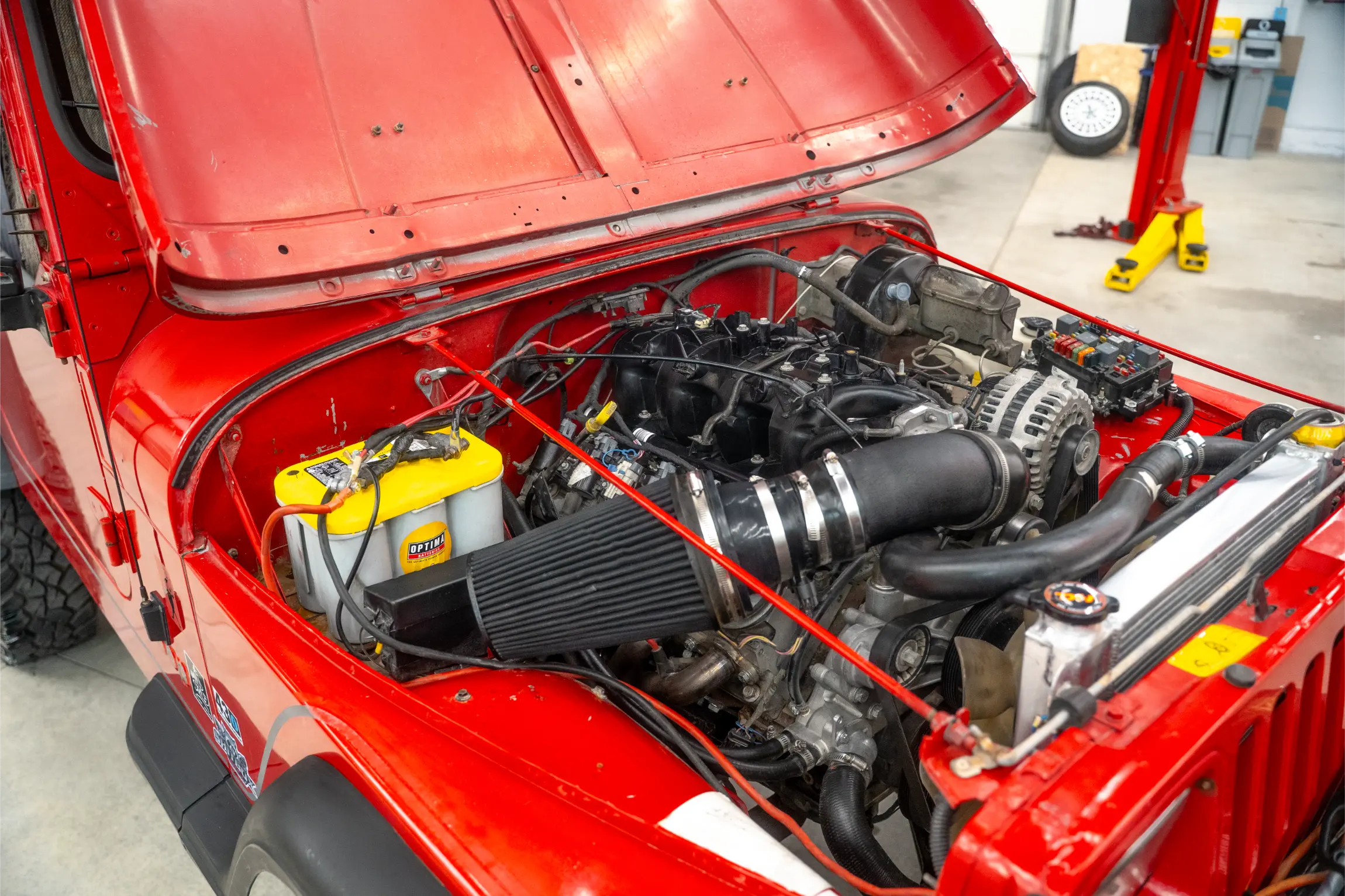 5.3L V8-Powered 1993 Jeep Wrangler S