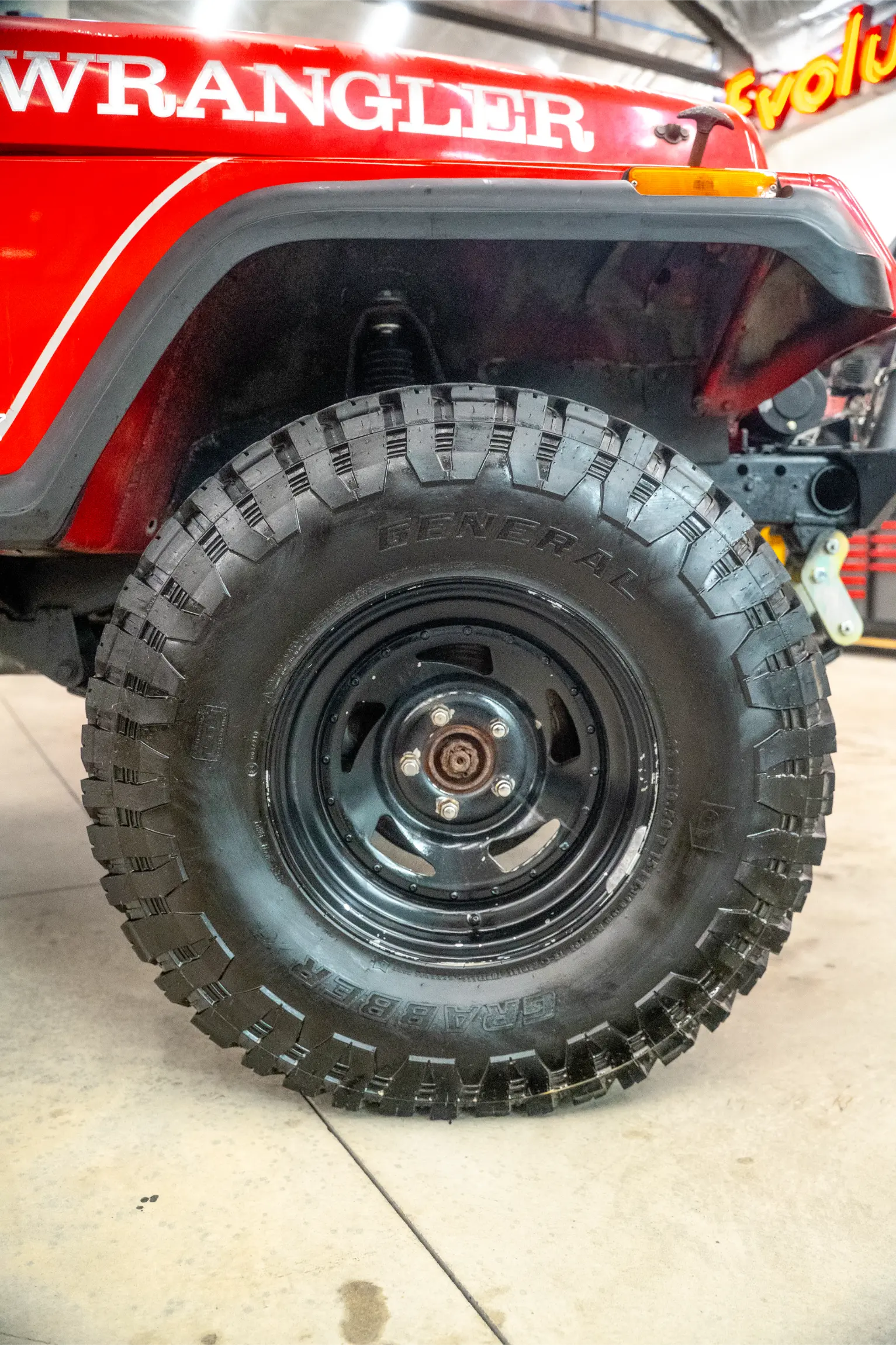 5.3L V8-Powered 1993 Jeep Wrangler S