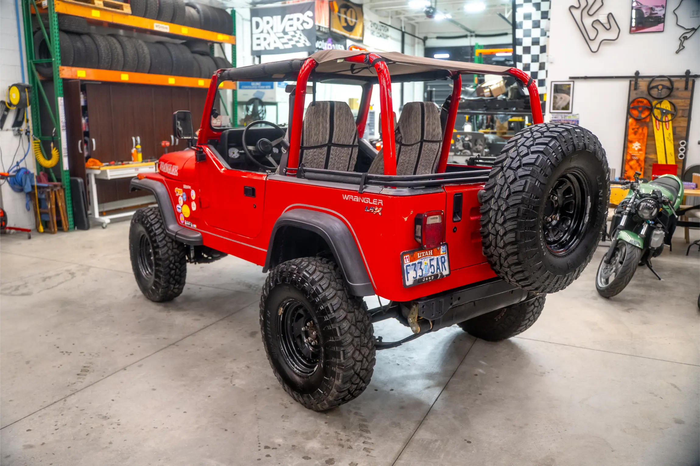 5.3L V8-Powered 1993 Jeep Wrangler S