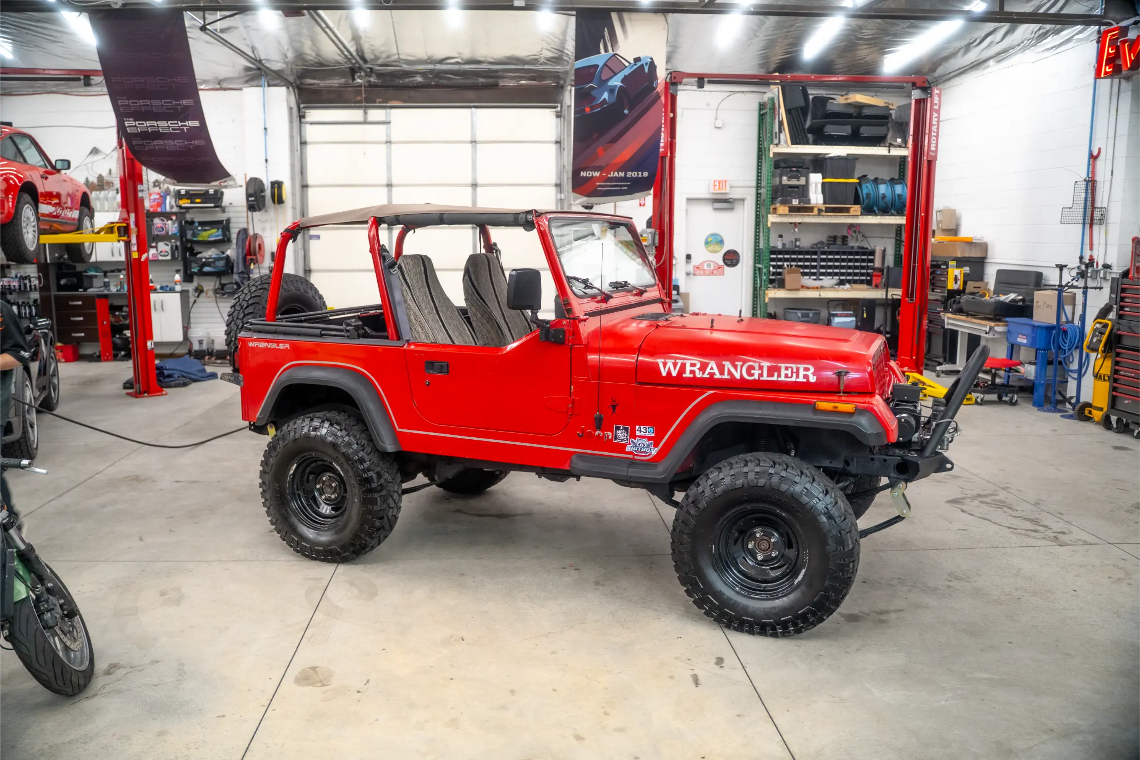 5.3L V8-Powered 1993 Jeep Wrangler S - 3