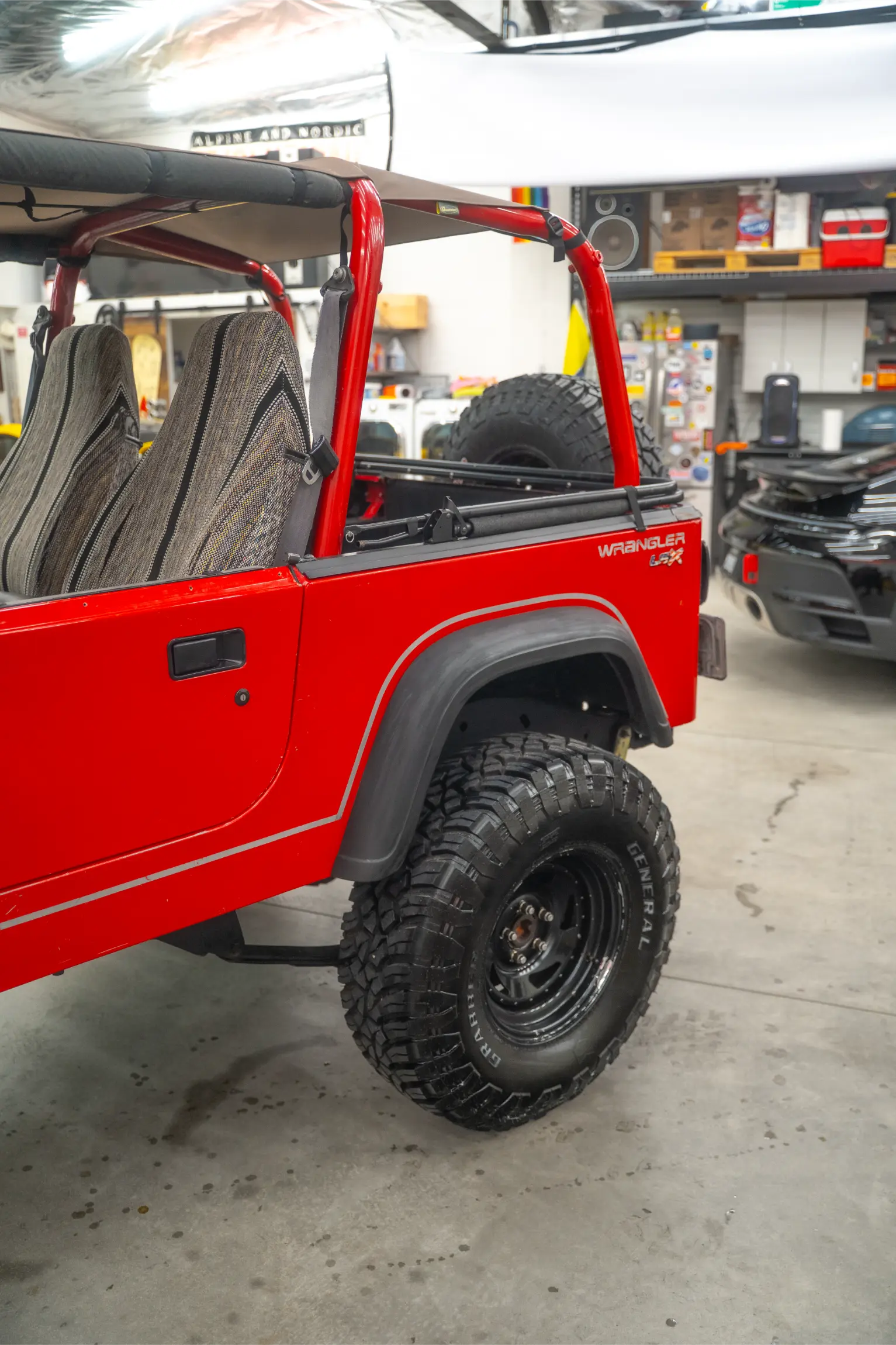 5.3L V8-Powered 1993 Jeep Wrangler S