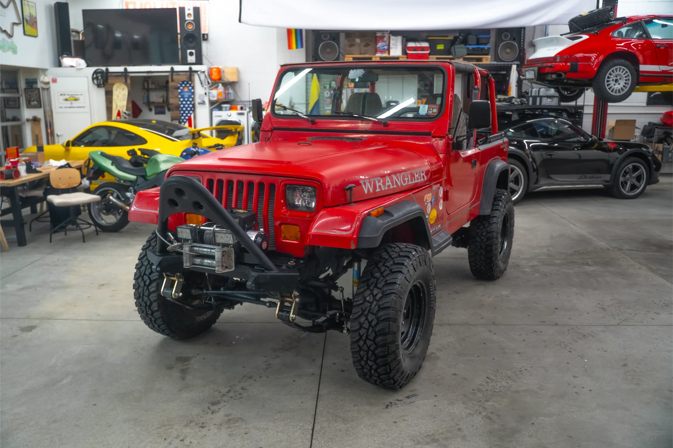 5.3L V8-Powered 1993 Jeep Wrangler S