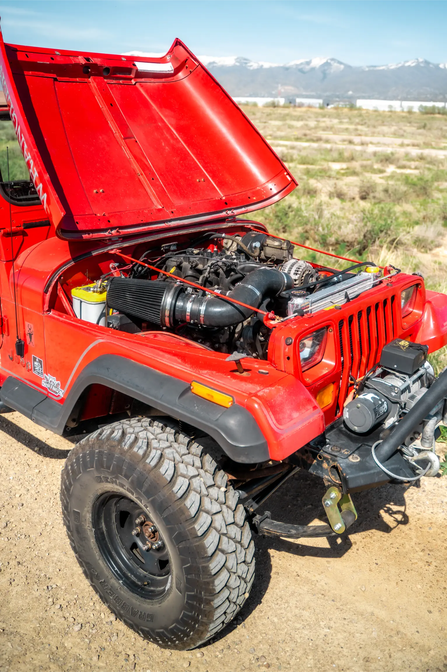 5.3L V8-Powered 1993 Jeep Wrangler S