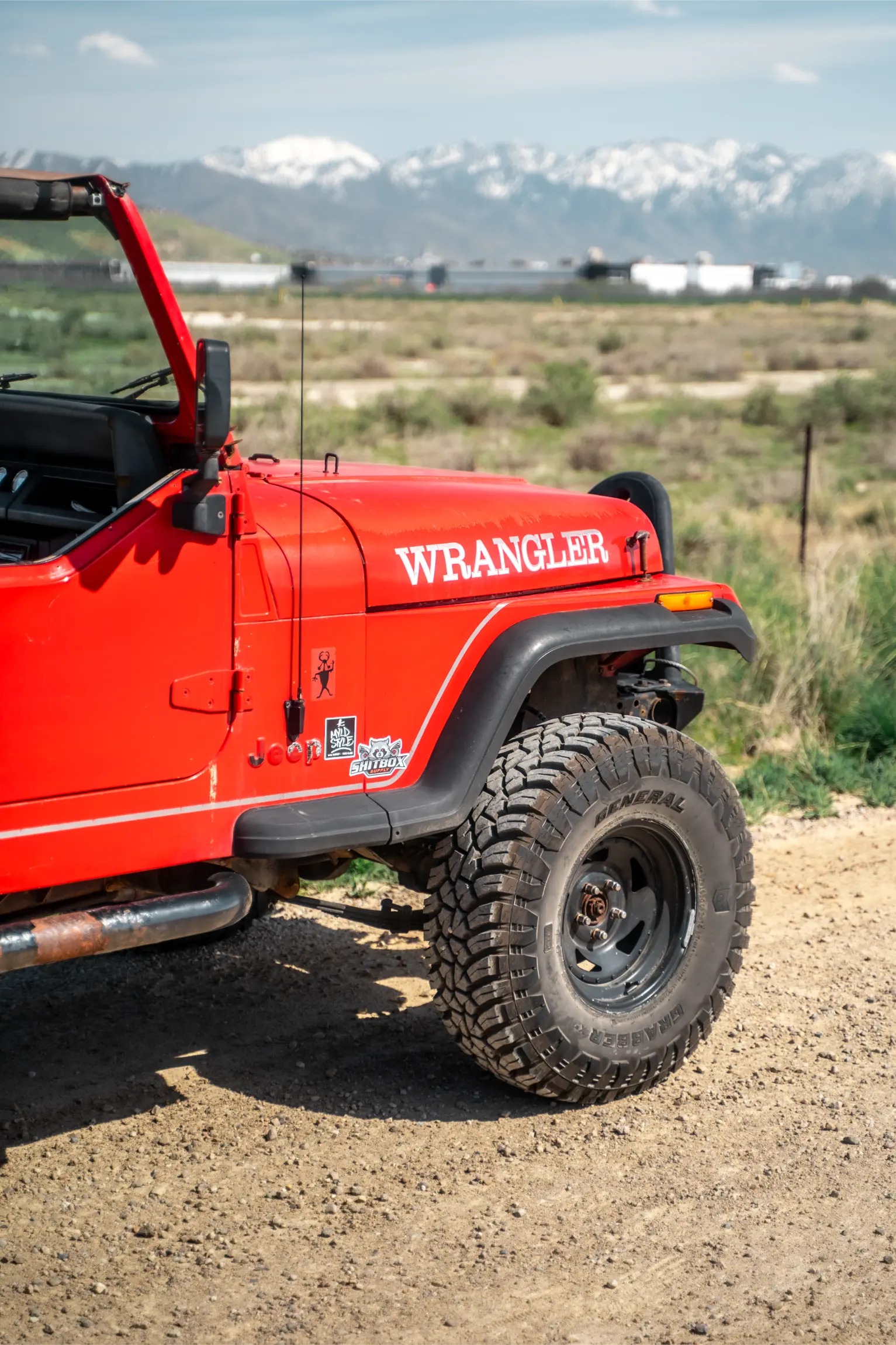 5.3L V8-Powered 1993 Jeep Wrangler S