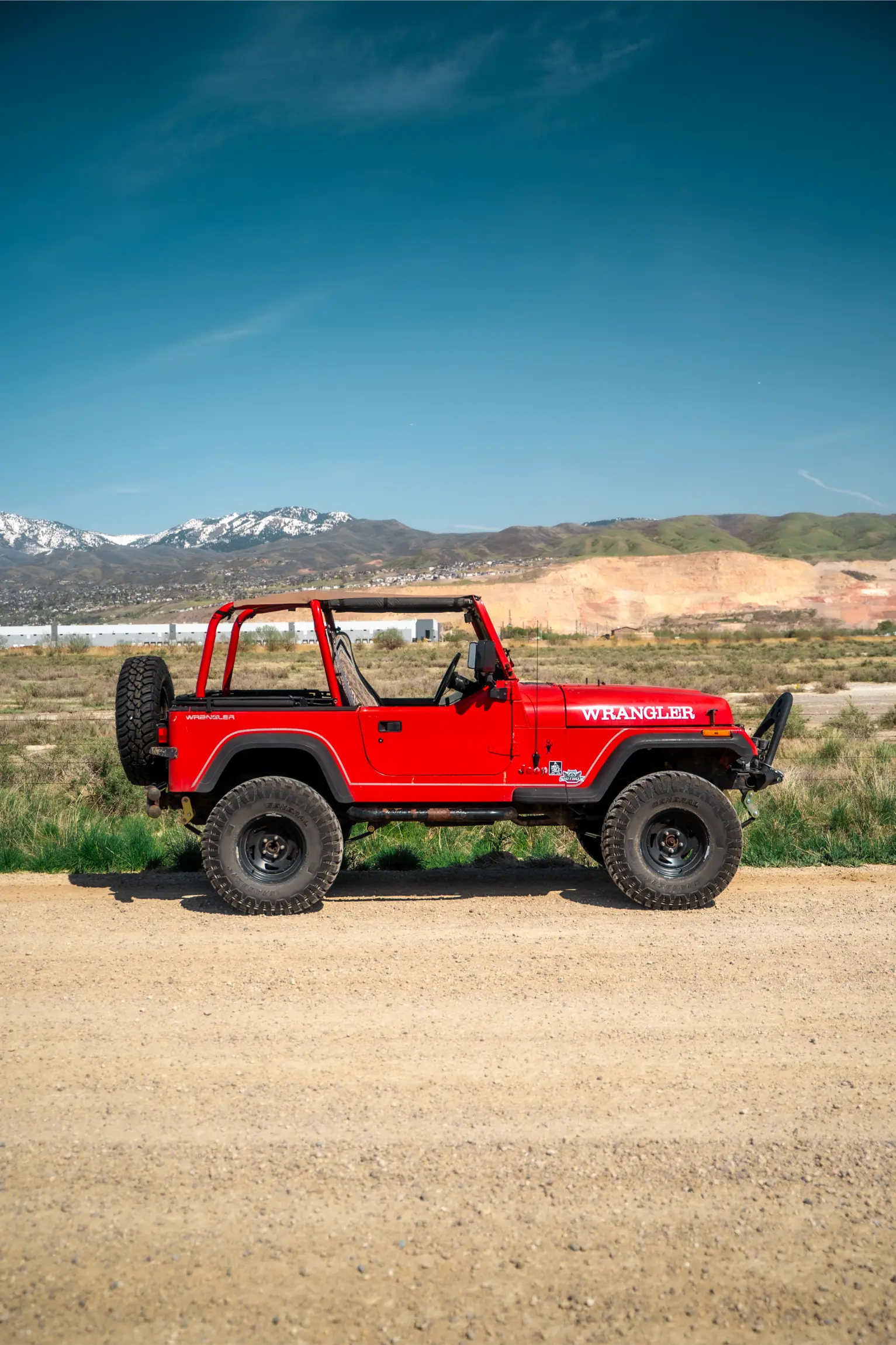 5.3L V8-Powered 1993 Jeep Wrangler S