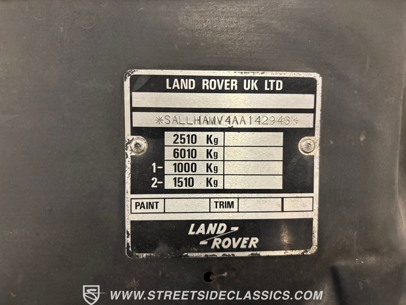 1983 Land Rover Range Rover Classic