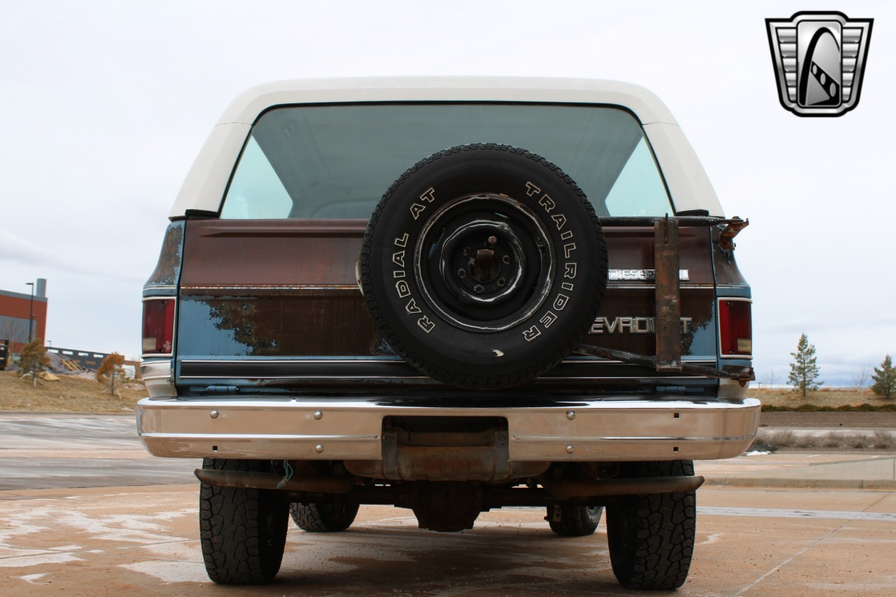 1982 Chevrolet K5 Blazer Diesel