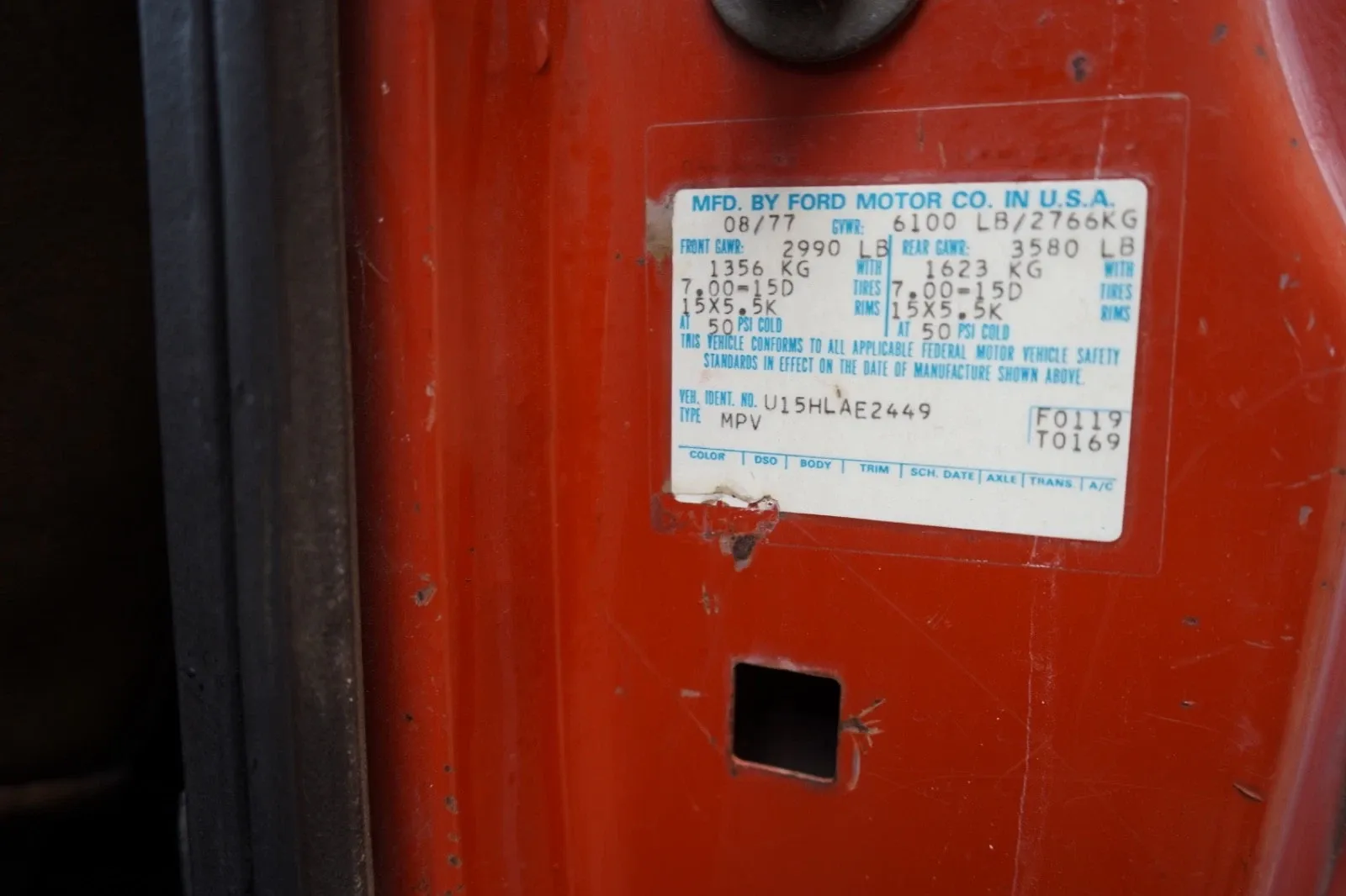 1-Owner 1978 Ford Bronco Custom 4×4