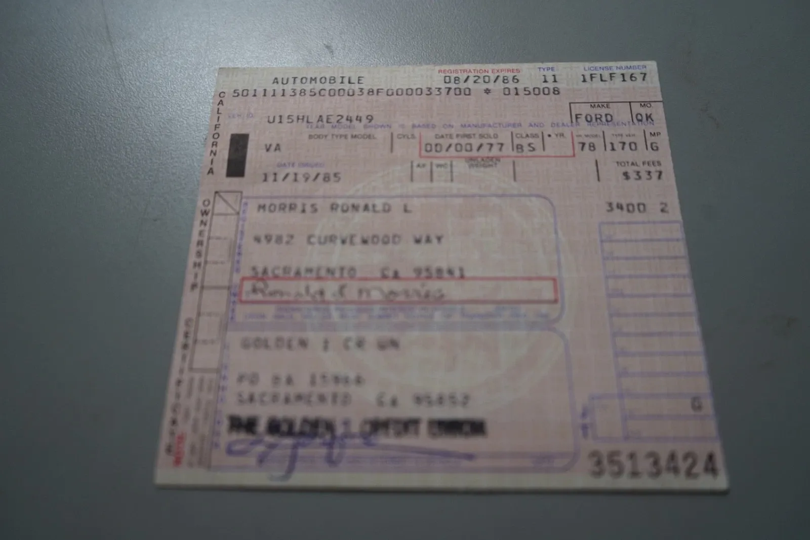 1-Owner 1978 Ford Bronco Custom 4×4