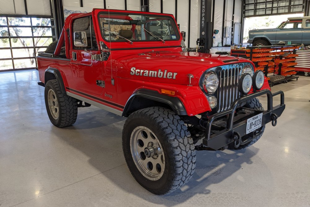 Sold: 1983 Jeep Cj-8 Scrambler-1