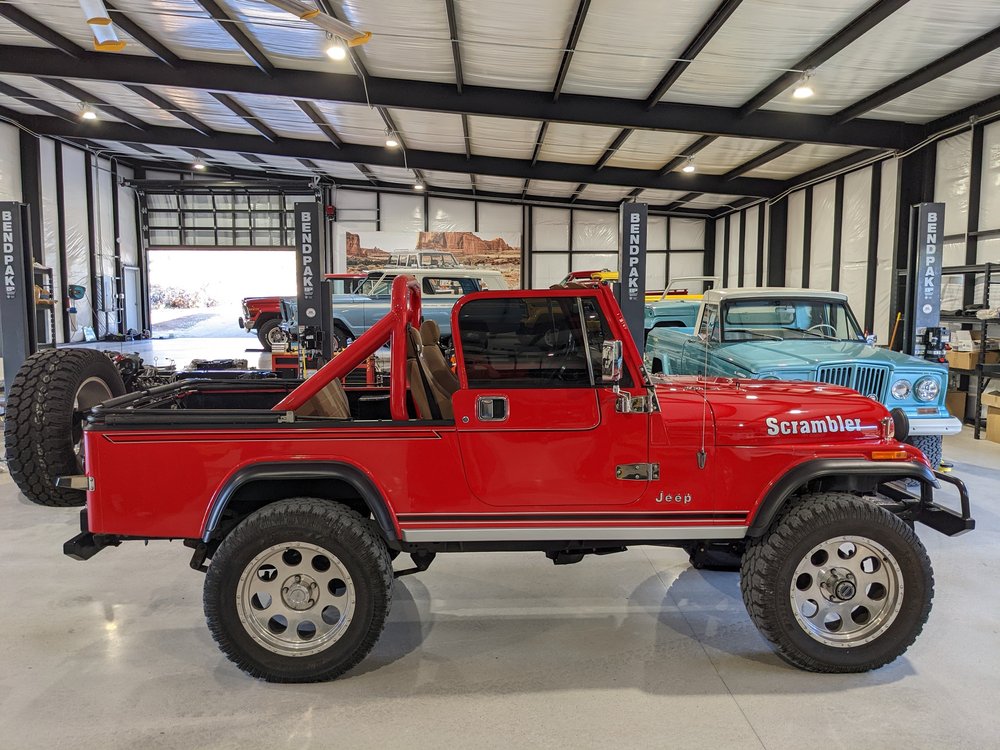 Sold: 1983 Jeep Cj-8 Scrambler