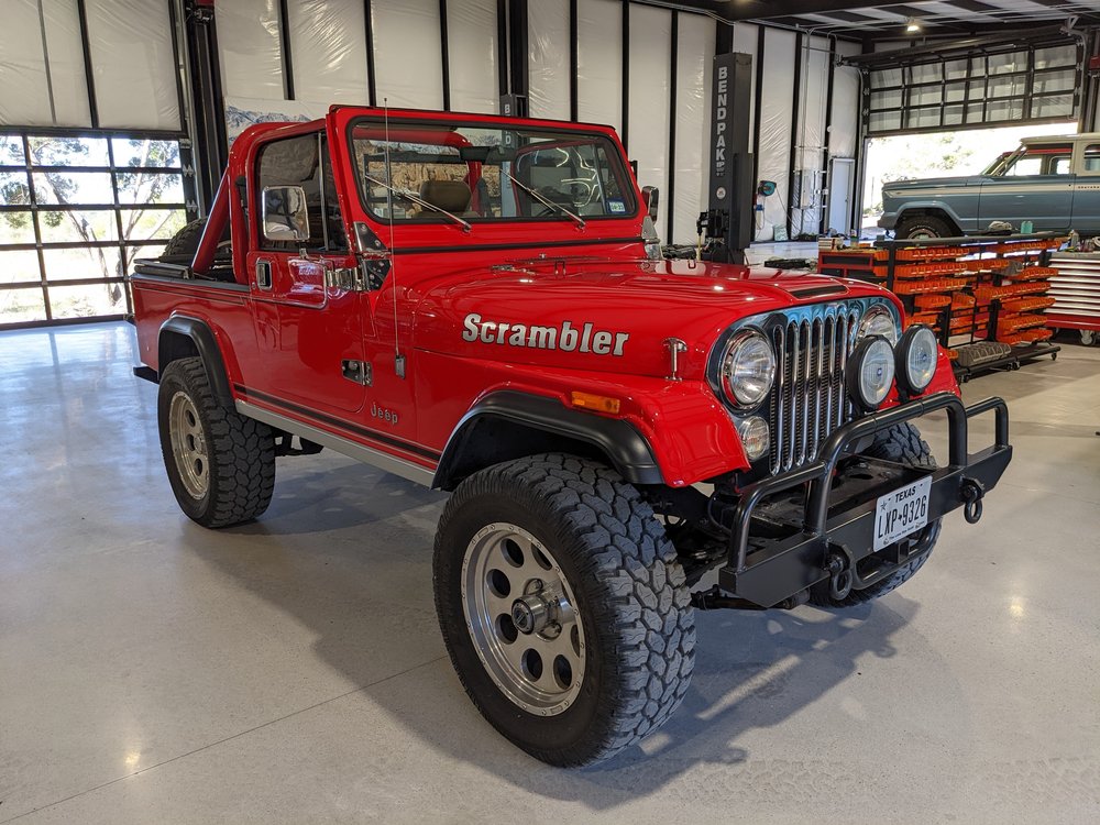 Sold: 1983 Jeep Cj-8 Scrambler