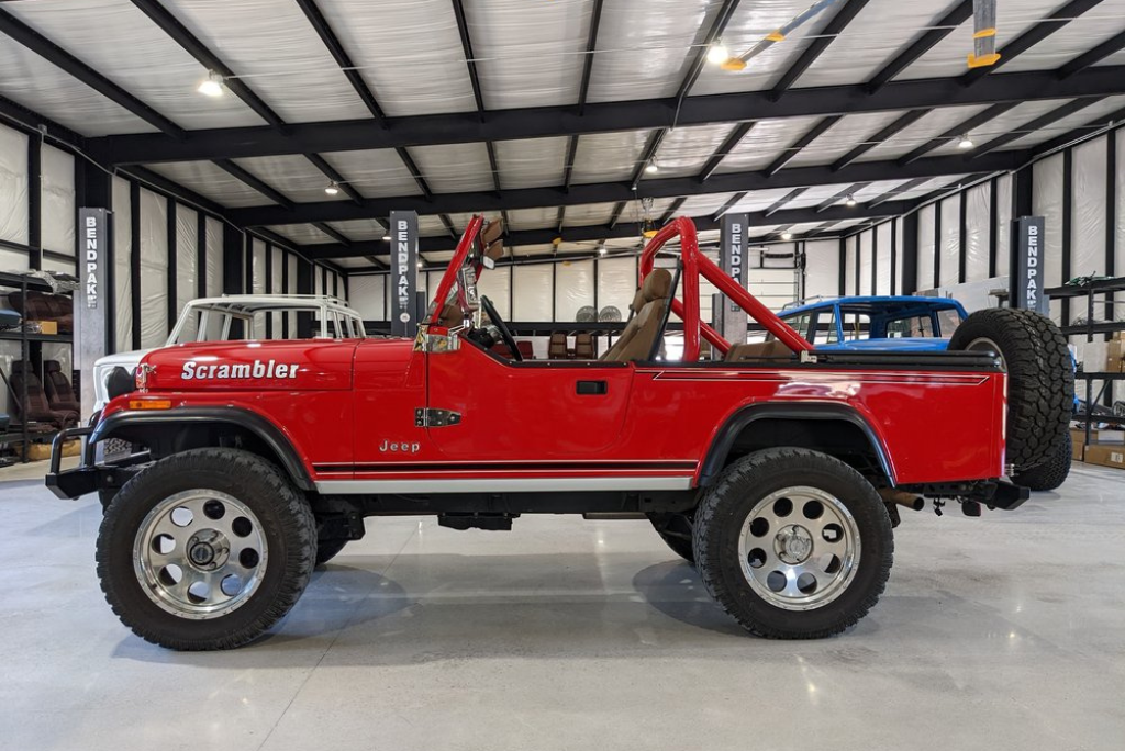 Sold: 1983 Jeep Cj-8 Scrambler