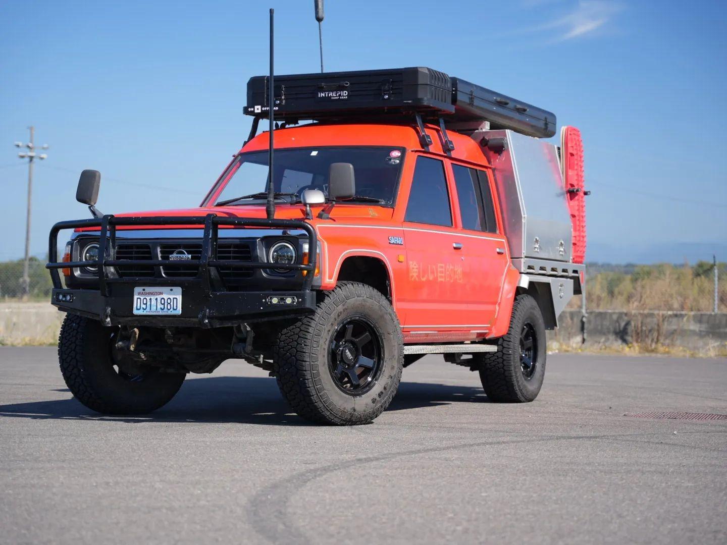 1995 Nissan Safari Fire Truck